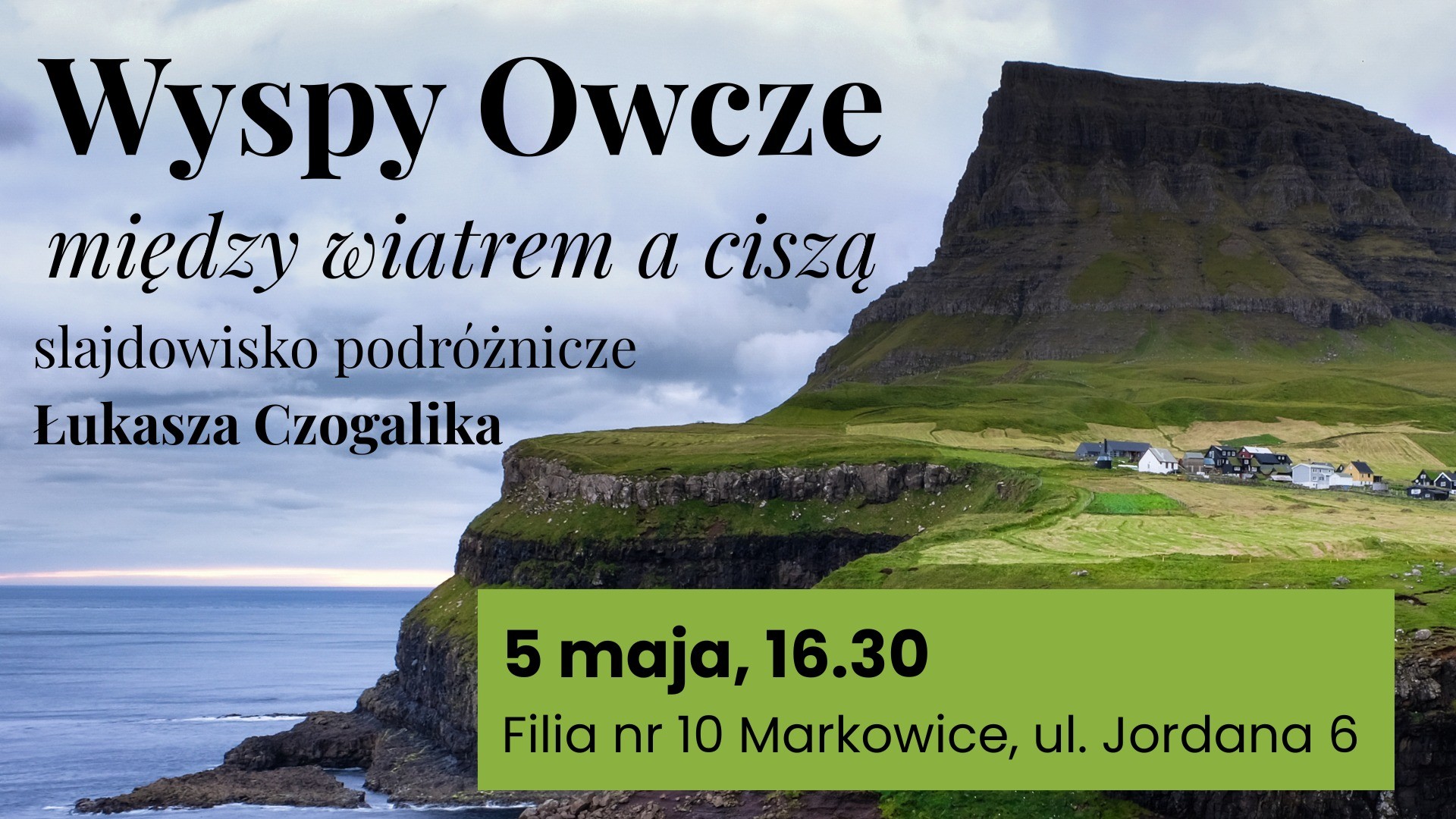 Wyspy Owcze – slajdowisko w bibliotece