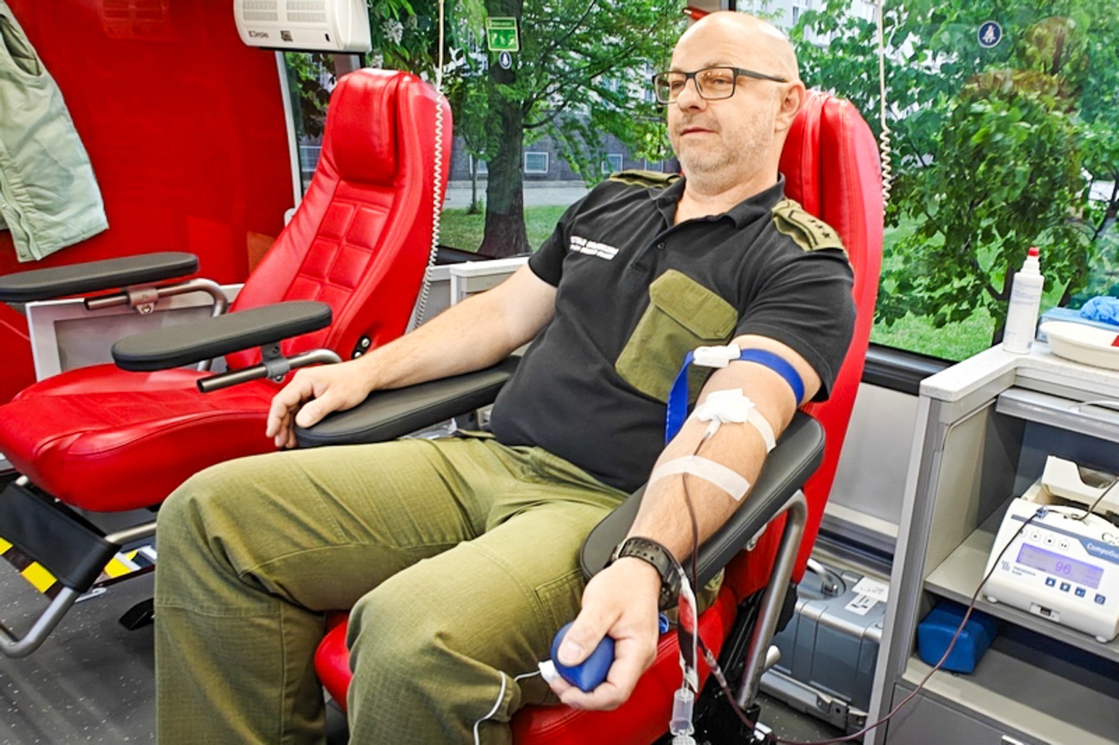 Pierwsza w tym roku zbiórka krwi w Śląskim Oddziale SG