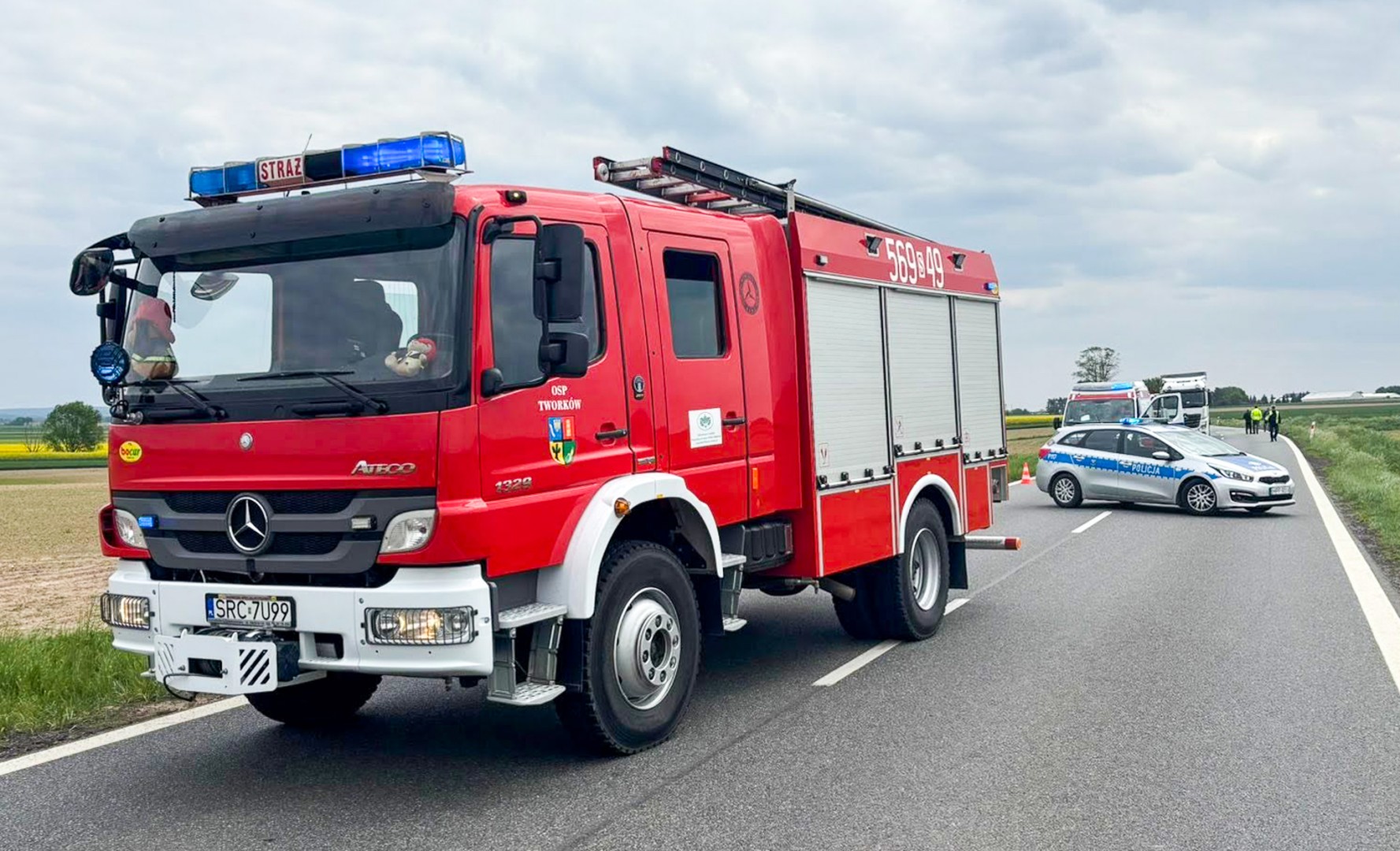 Wypadek w Bieńkowicach i nocna interwencja w Raciborzu [RAPORT 998]