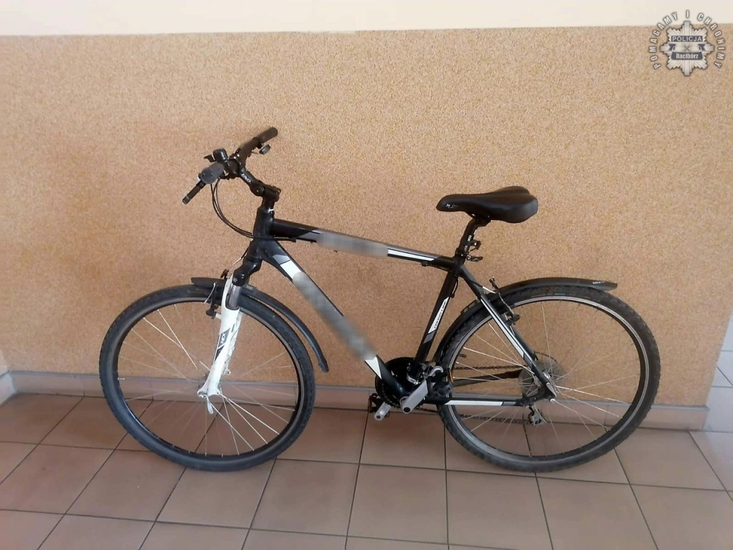 Sprawca kradzieży zatrzymany, rower odzyskany