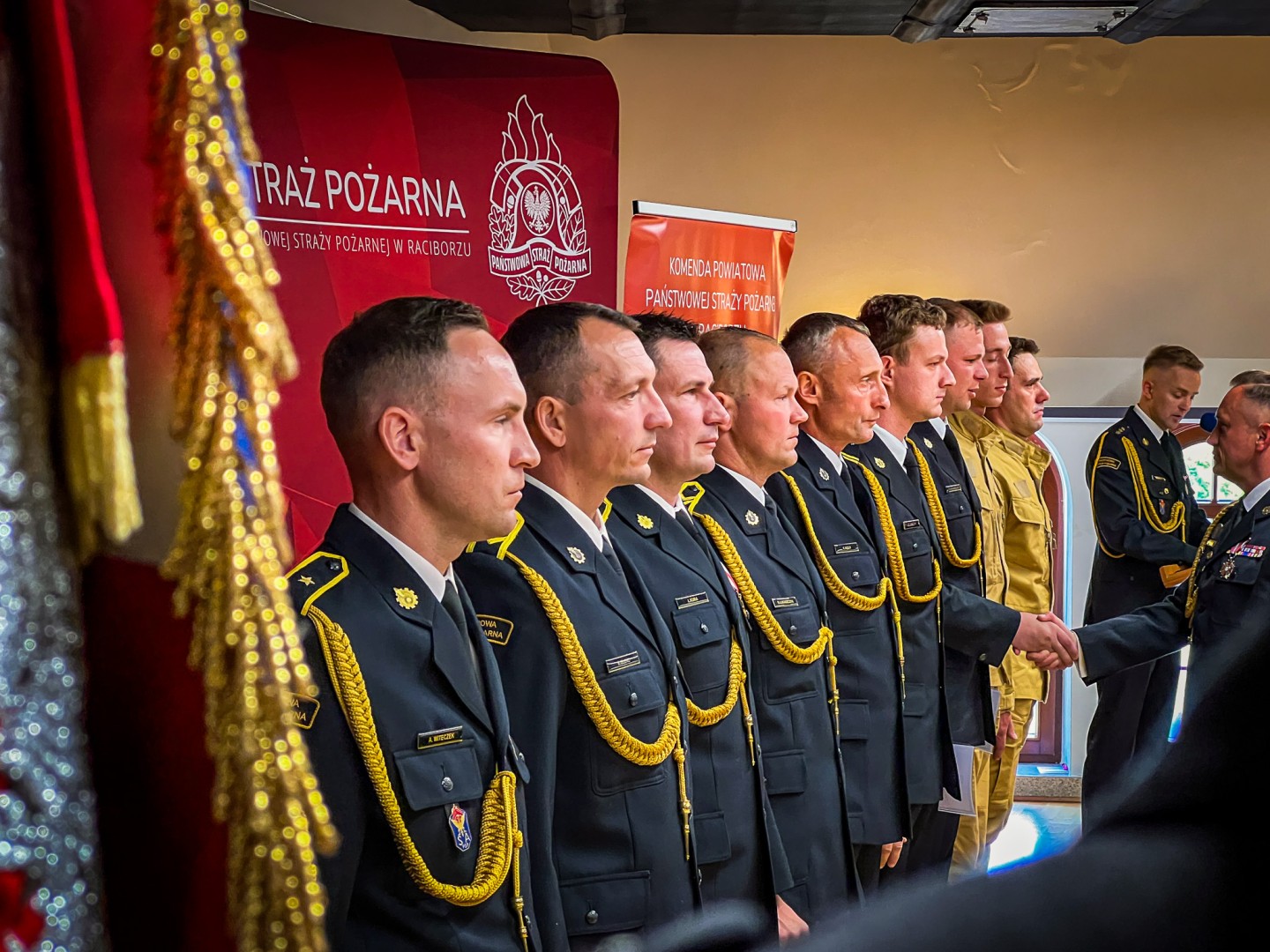 Uroczystość z okazji Dnia Strażaka na Zamku Piastowskim