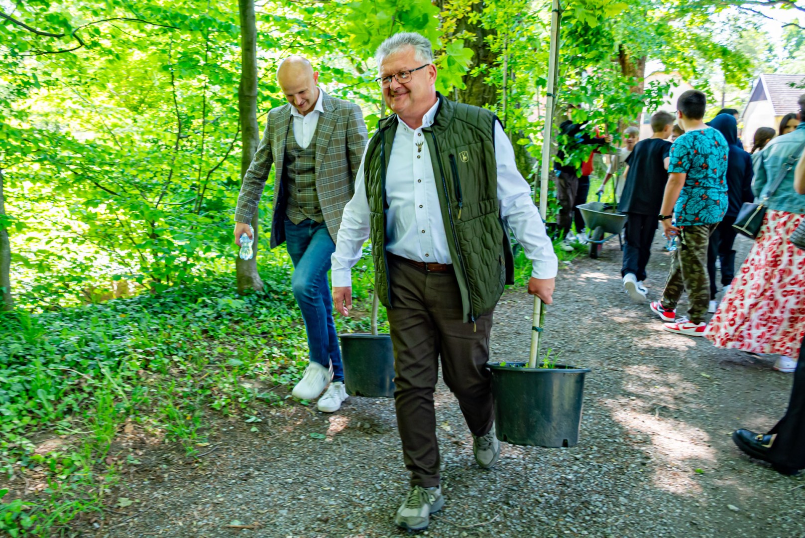 Wspólne Drzewo – Wspólna Przyszłość: Zielona Akcja Gminy Krzyżanowice, Meander Banku i Szkoły w Tworkowie