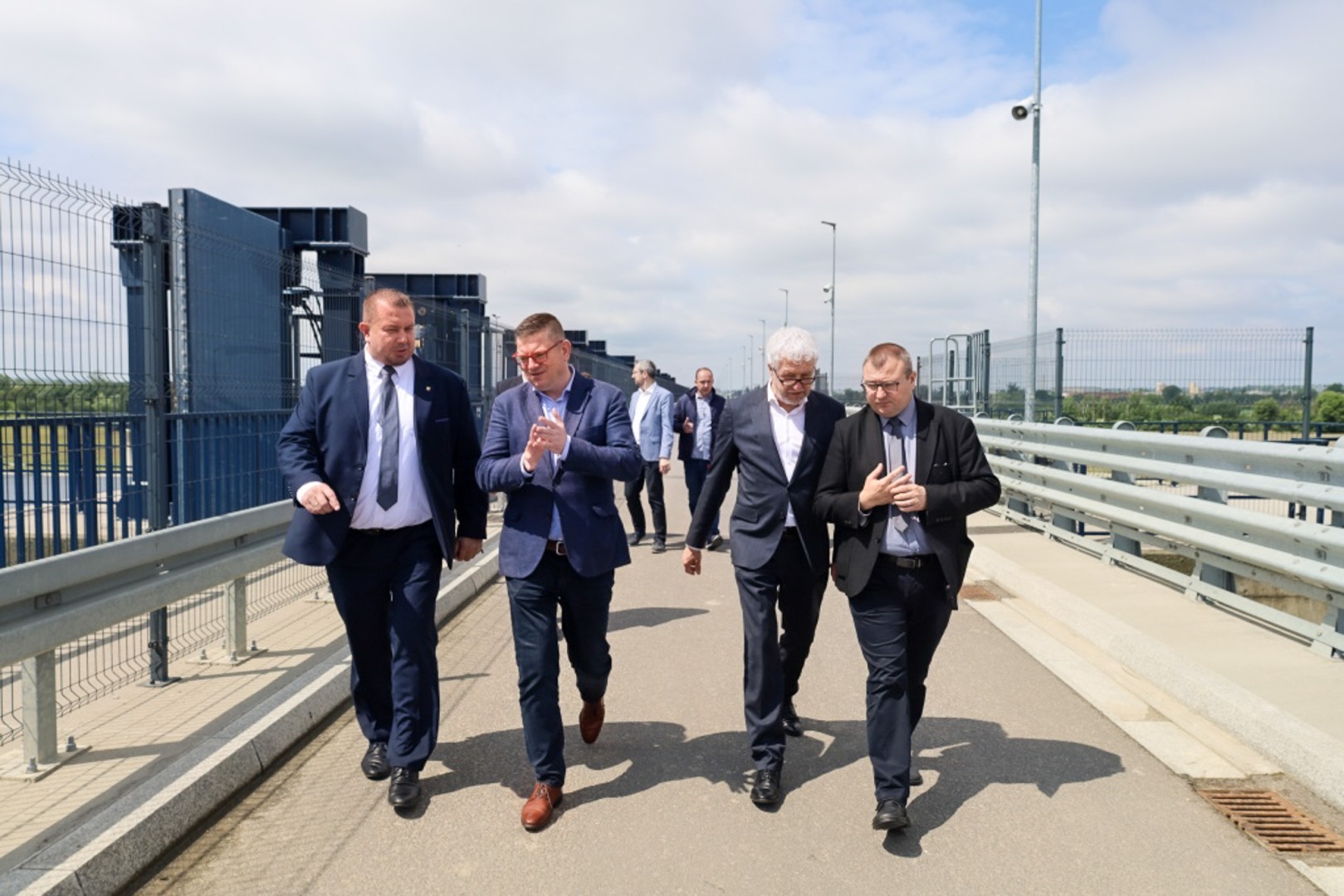 Wiceminister Koperski na spotkaniu dotyczącym funkcjonowania Zbiornika Racibórz Dolny i potrzeb infrastrukturalnych Powiatu Raciborskiego