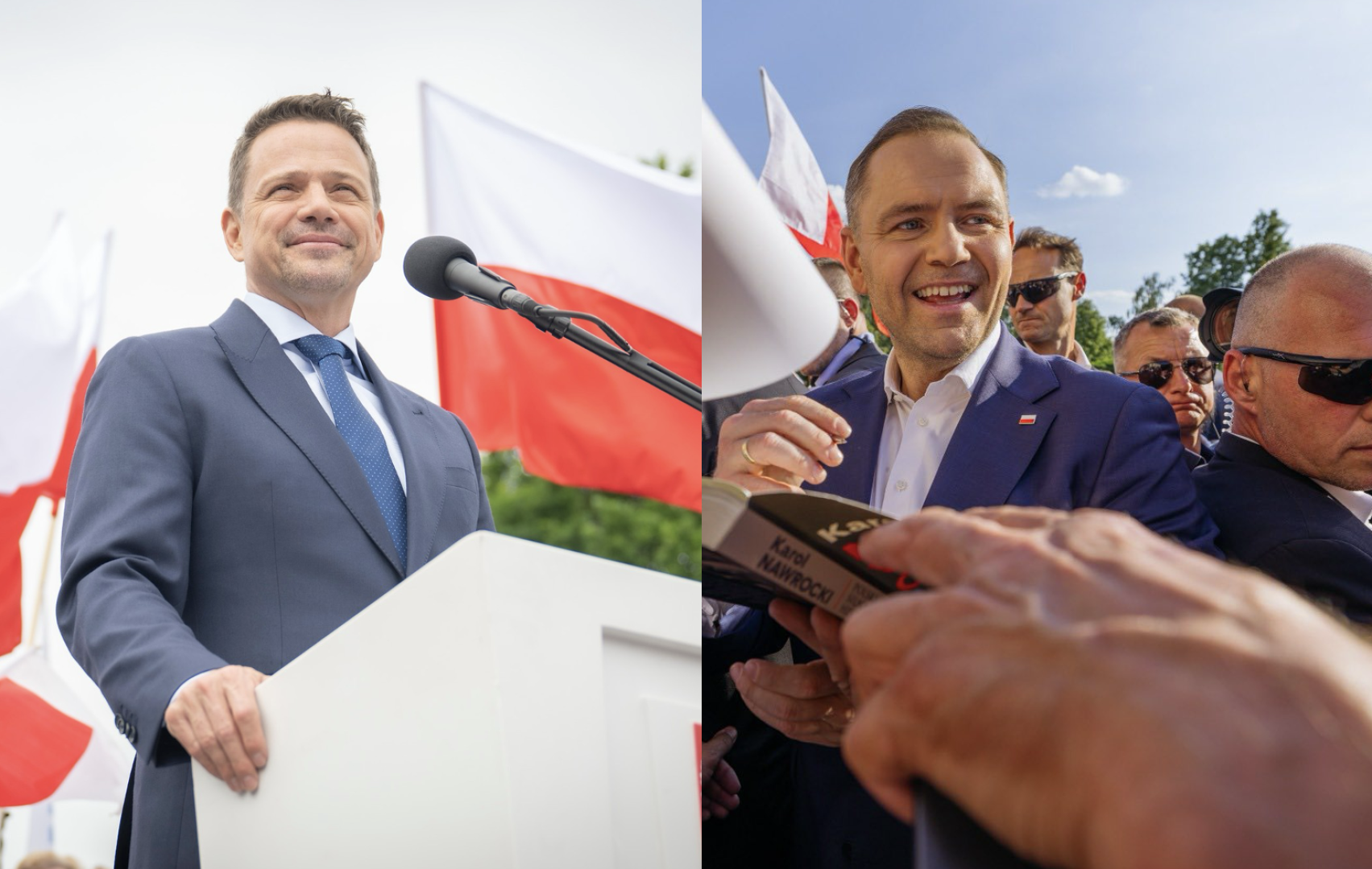 Exit poll: minimalna przewaga Trzaskowskiego. Wynik na granicy remisu