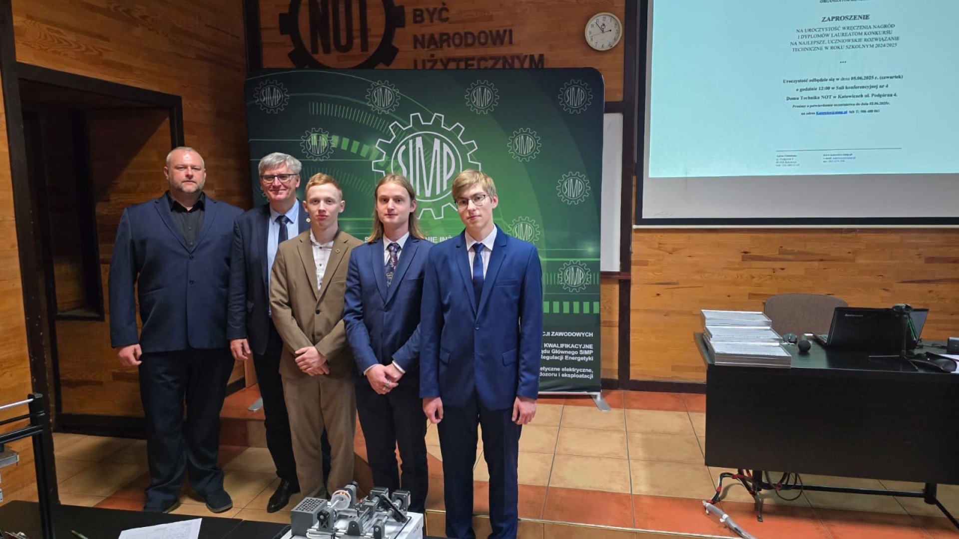 Uczniowie CKZiU nr 2 nagrodzeni przez katowicki oddział SIMP