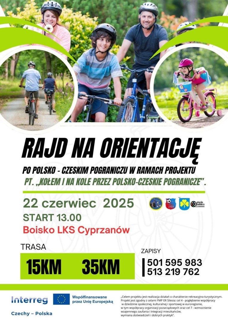 Rajd na orientację ponownie w Cyprzanowie