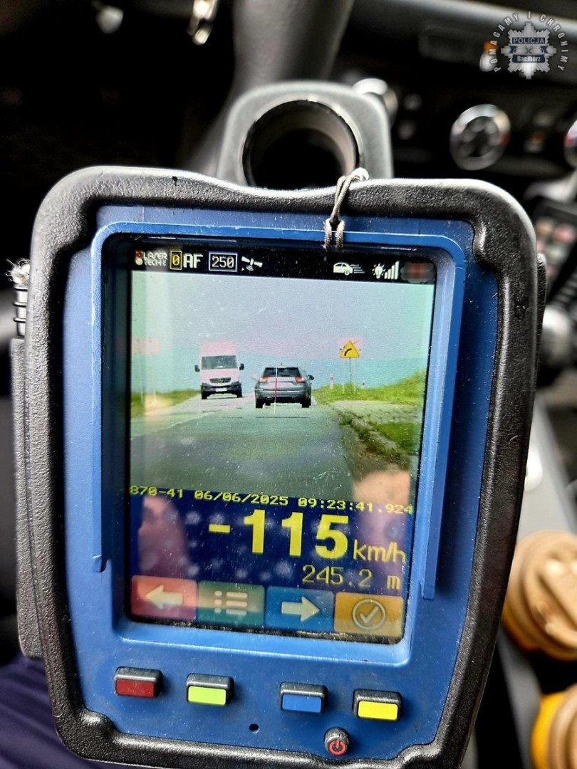 115 km/h w terenie zabudowanym. Kierowca z powiatu głubczyckiego stracił prawo jazdy