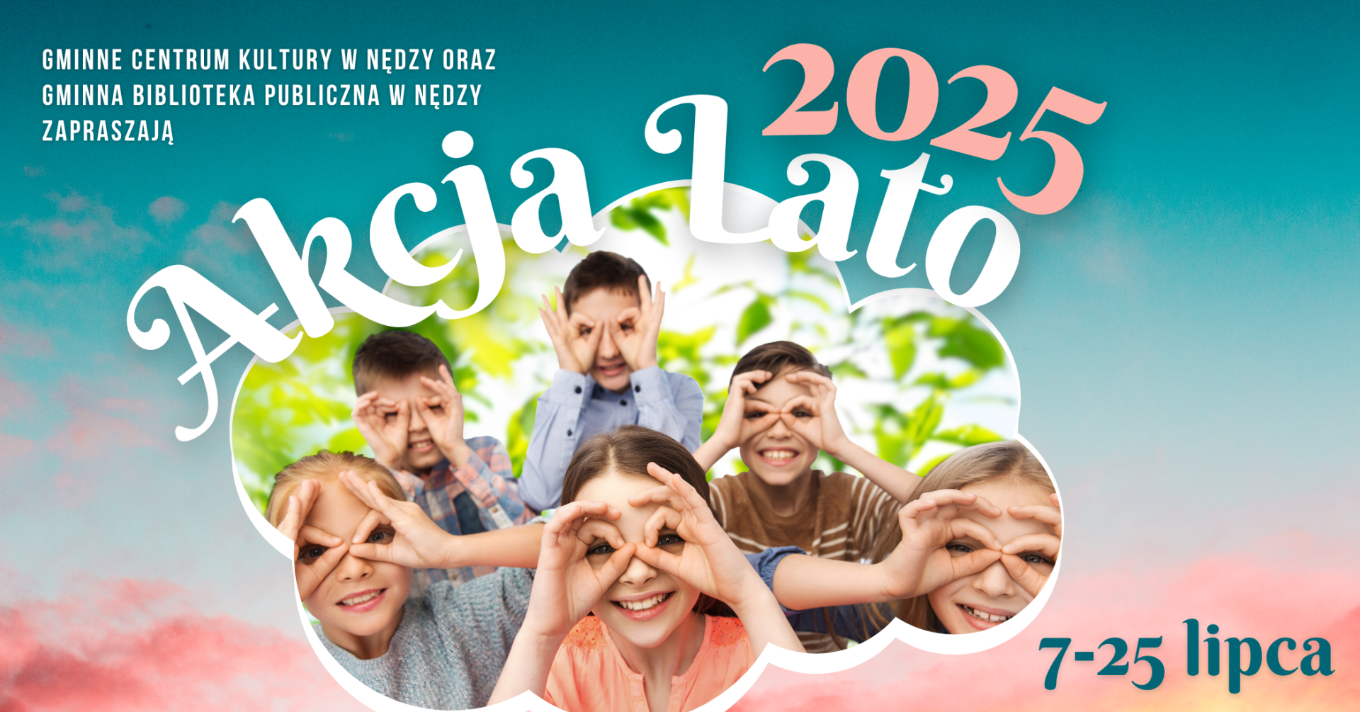 Lato pełne przygód, warsztatów i wycieczek – rusza Akcja Lato 2025 w gminie Nędza!