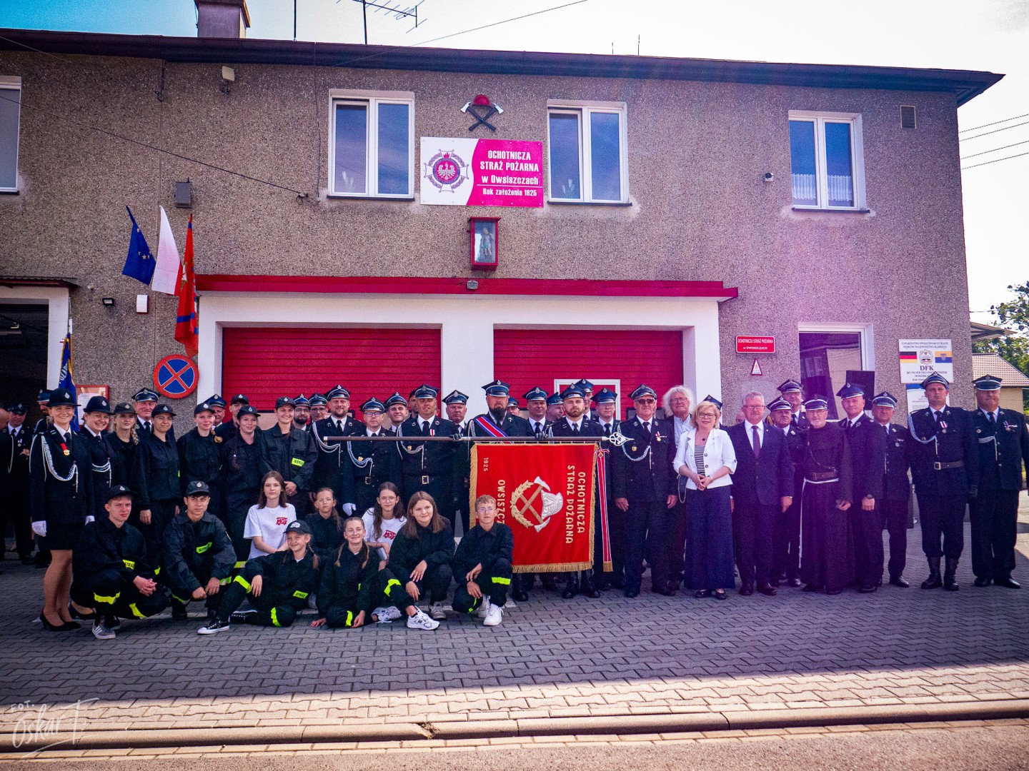 Stulecie OSP Owsiszcze. Uroczysta msza, apel i odznaczenia dla zasłużonych druhów
