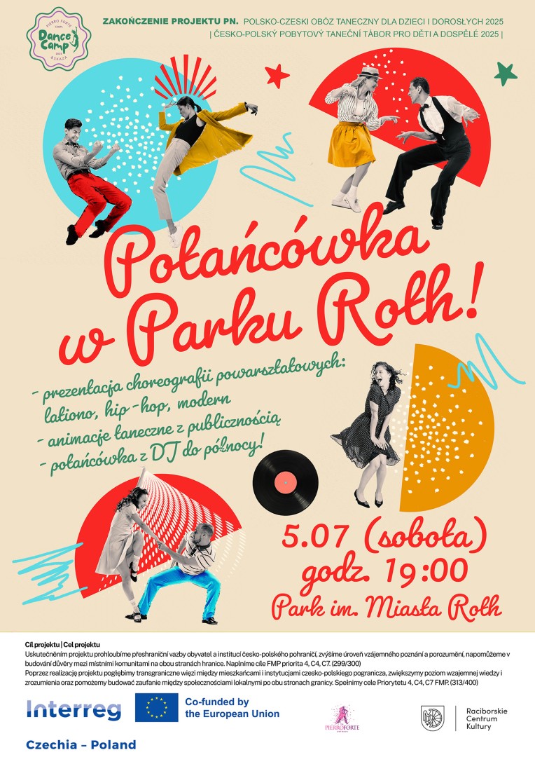 Już w sobotę potańcówka w parku im. Miasta Roth