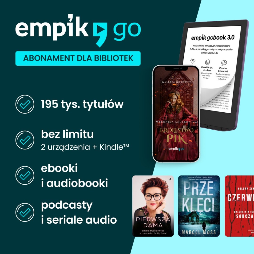 Raciborska biblioteka rozdaje darmowe kody do EmpikGo