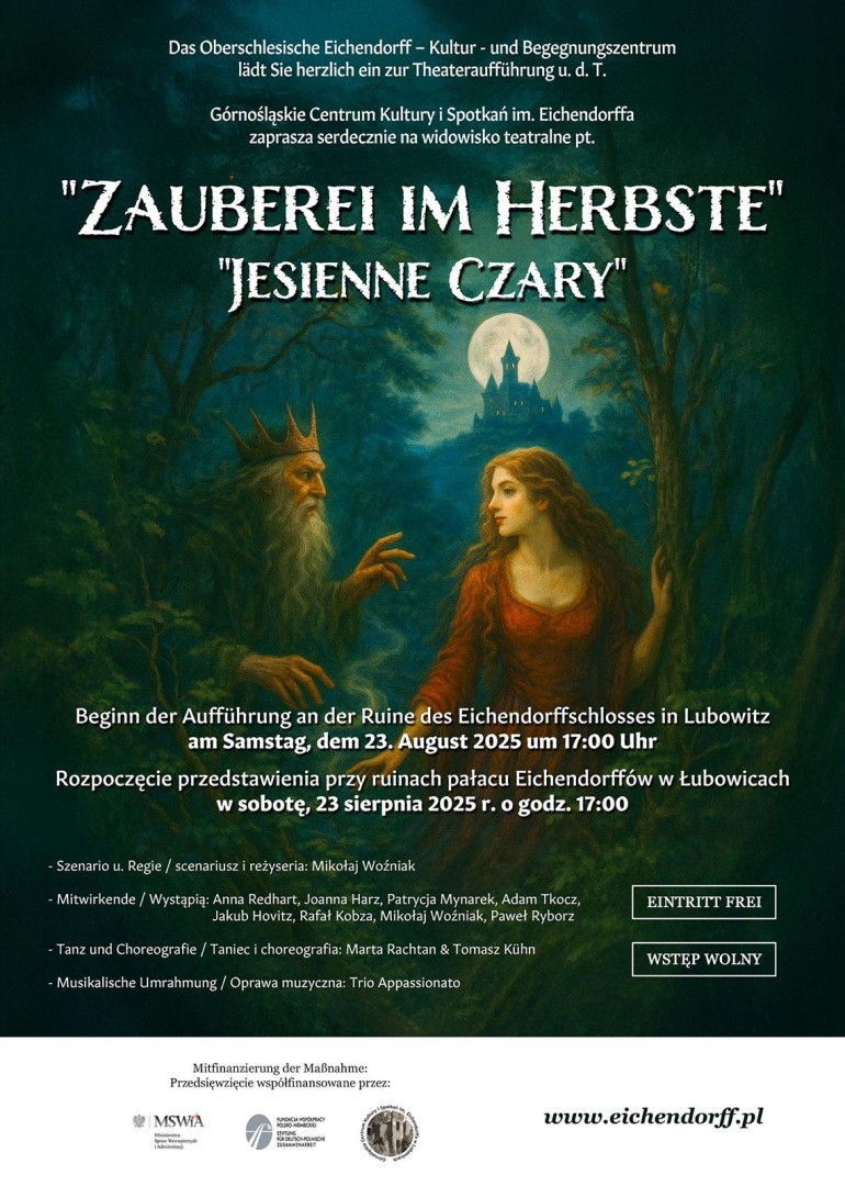 Letni Teatr Plenerowy w Łubowicach – magia Eichendorffa powraca