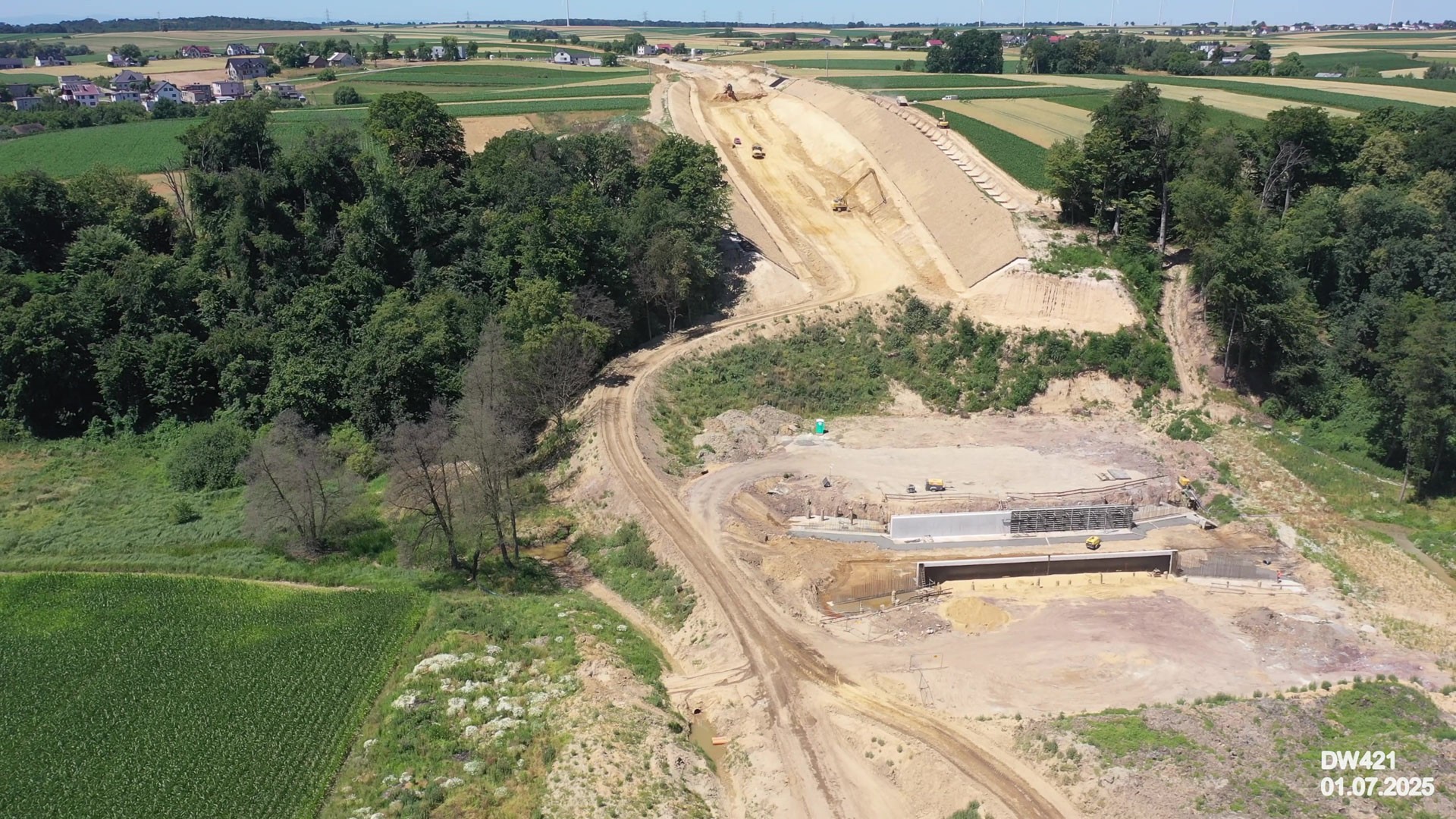 Nowy most pod Raciborzem – postępy prac przy strategicznej inwestycji [WIDEO]