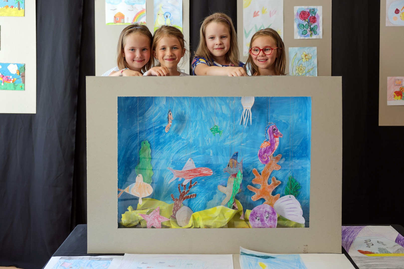 Podsumowanie roku i wystawa Grupy Plastycznej PASTELE w DK Strzecha