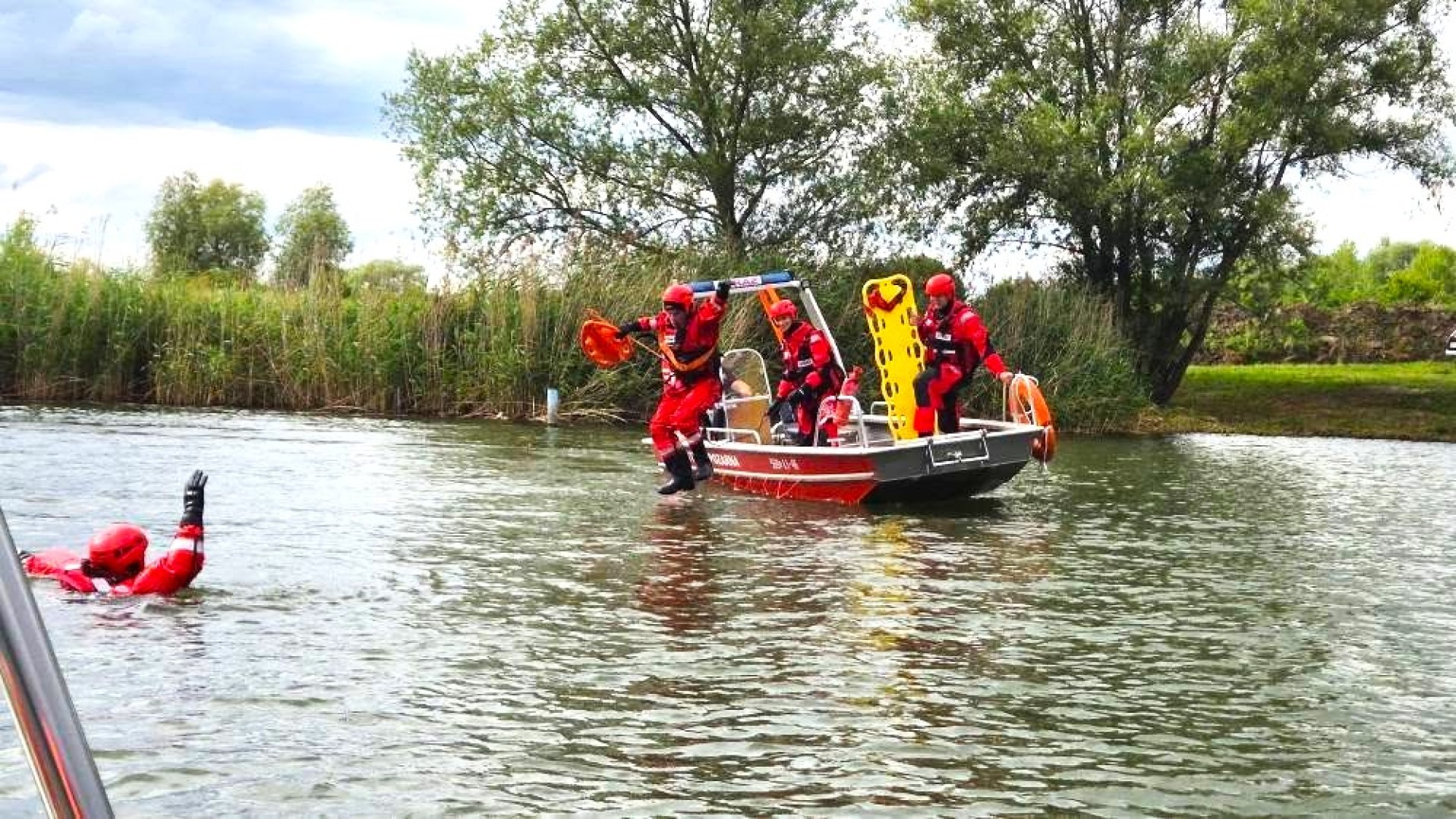 Gotowi do akcji na wodzie. Specjalistyczne szkolenie OSP Krzyżanowice