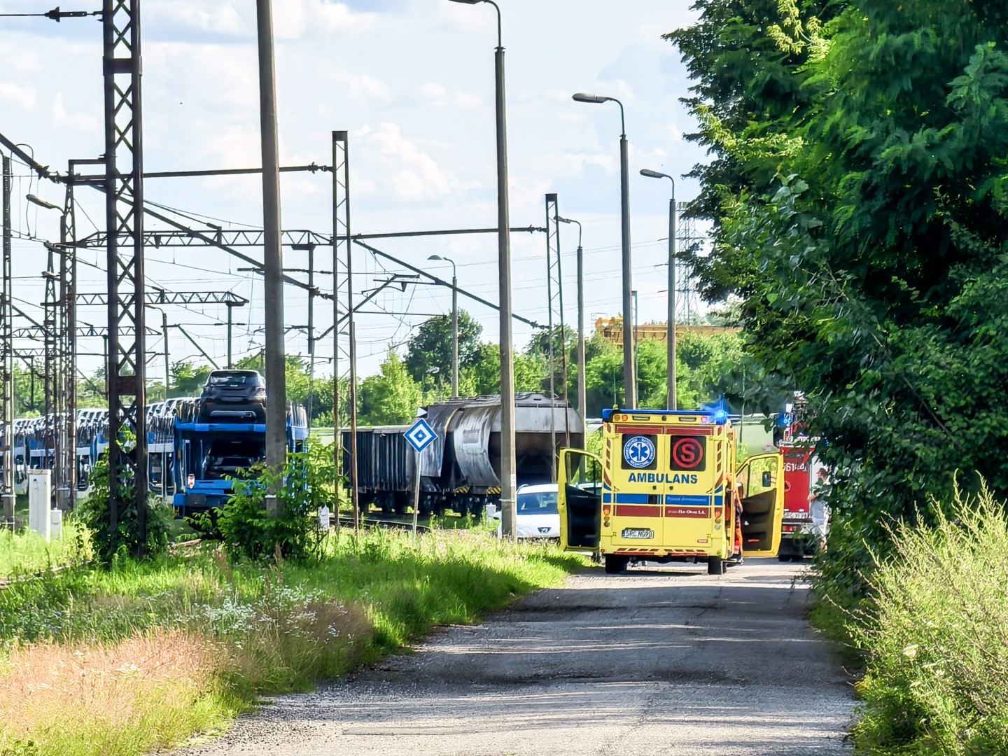 Tragedia na torach. Nie żyje 91-letni mieszkaniec Raciborza potrącony przez pociąg