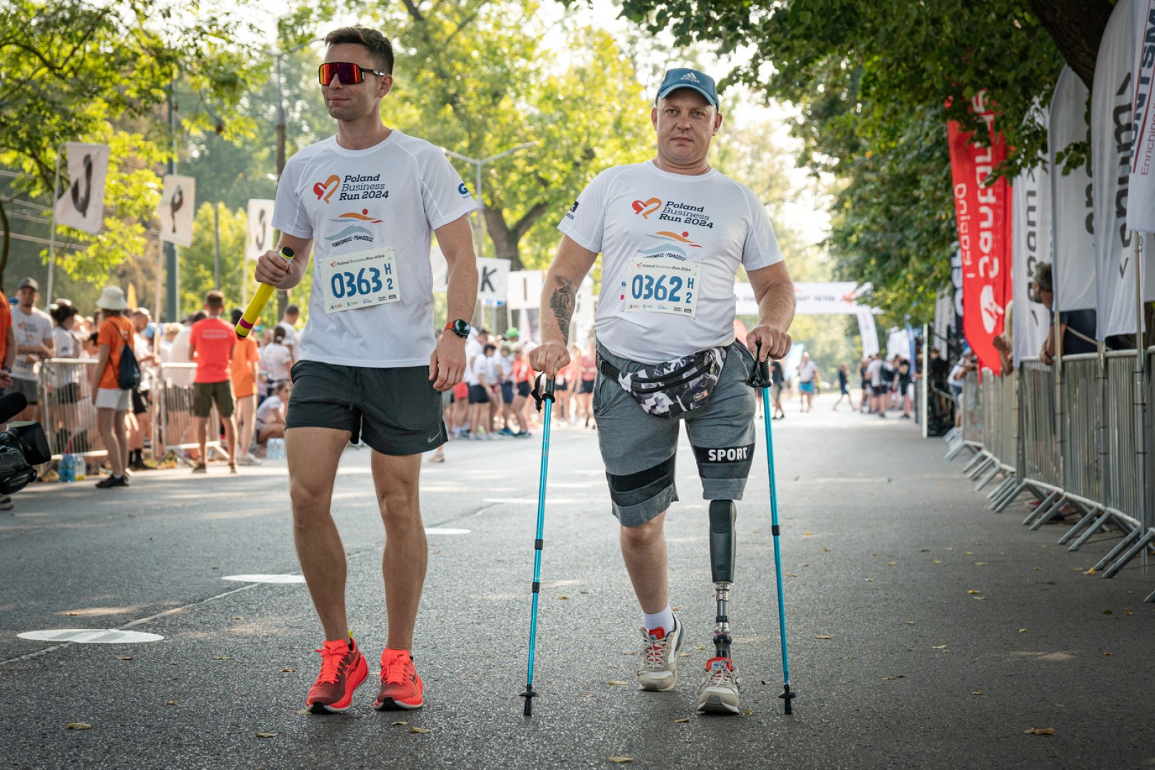 Poland Business Run 2025 – wśród beneficjentów Agata i Tadeusz ze Śląska