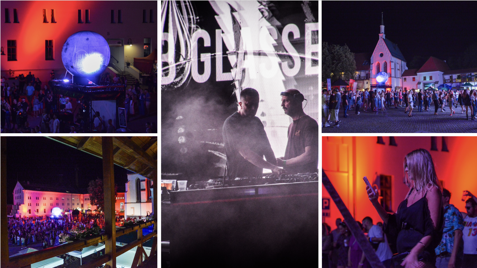 Full Moon Festival rozświetla raciborski zamek. Elektroniczna muzyka, światła i setki uczestników