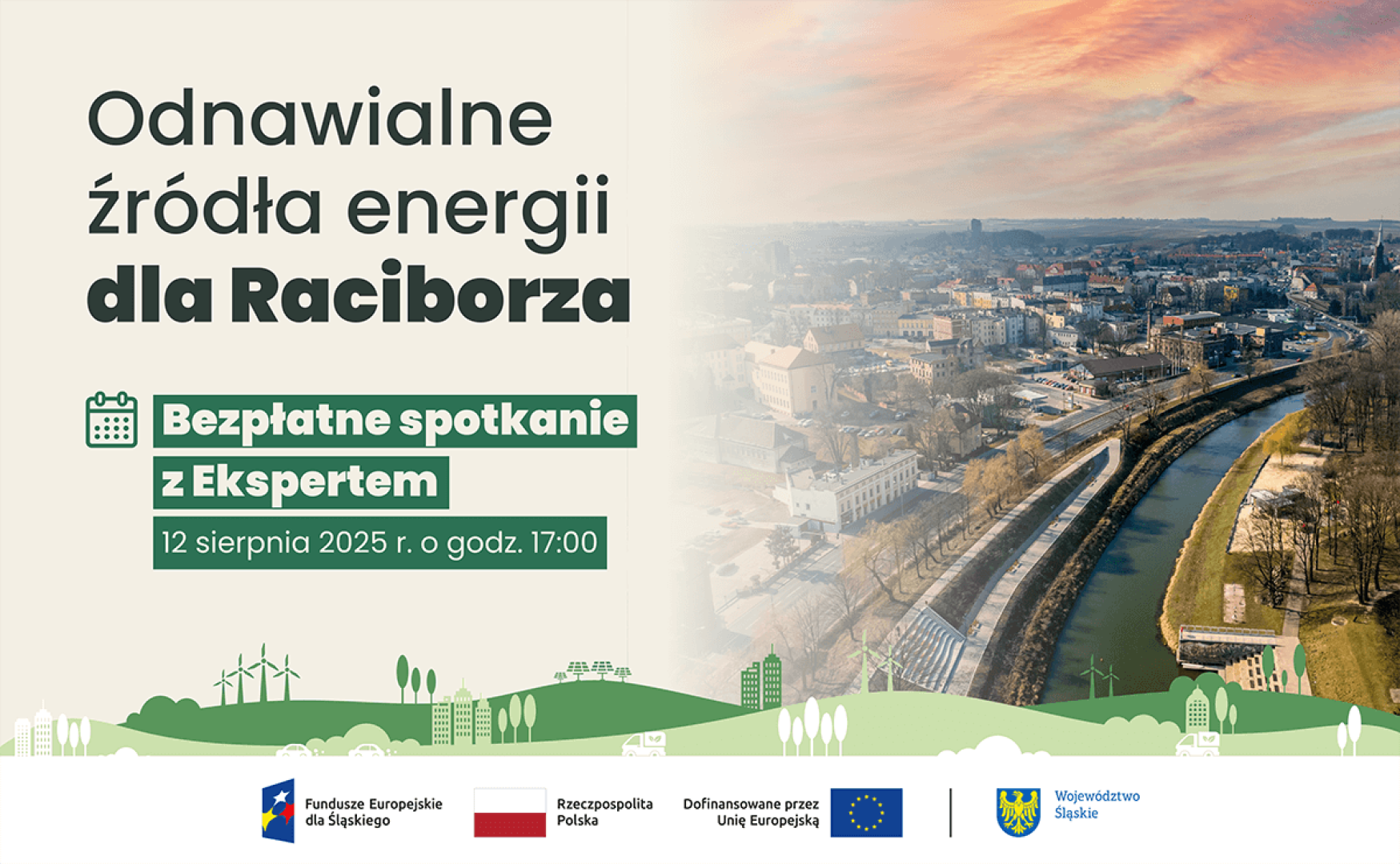 Jak skutecznie inwestować w odnawialne źródła energii? Bezpłatna prelekcja Rafała Adamusa już 12 sierpnia w Raciborzu