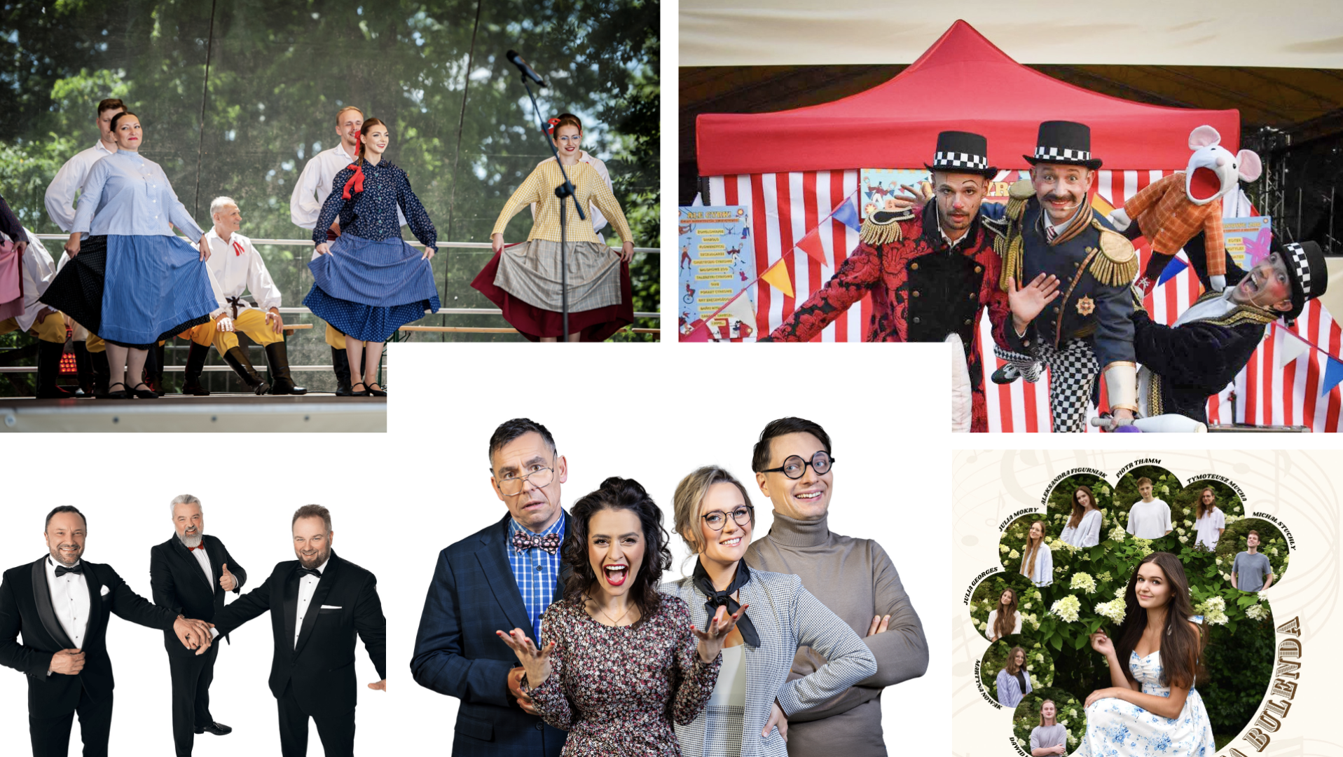 Zdolni i Skromni, trzech tenorów, śląska biesiada, cyrk z Krakowa – sierpień pełen atrakcji na Zamku Piastowskim