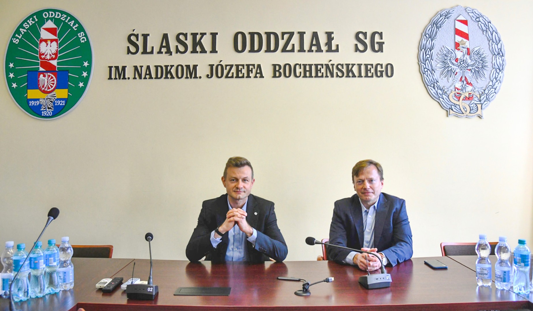 O migracjach, przepisach i przyszłości oddziału. Szef Urzędu do spraw Cudzoziemców z wizytą w Śląskim Oddziale Straży Granicznej