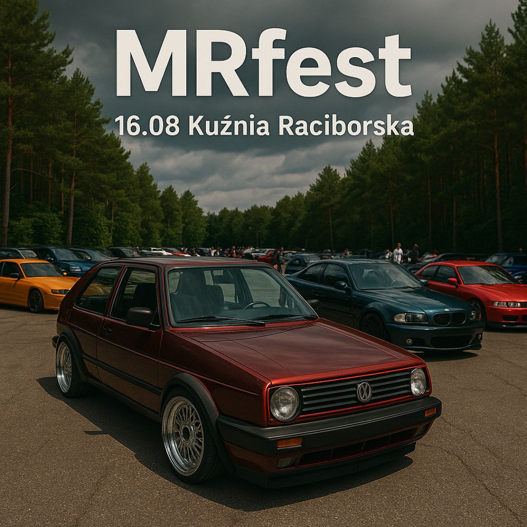 Motoryzacyjne święto w Kuźni Raciborskiej. Zbliża się MRfest 2025!