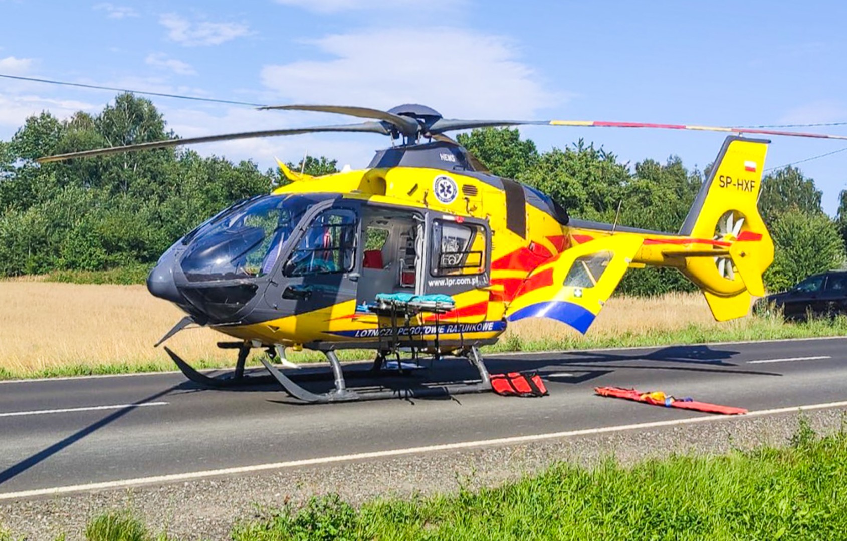 Od plamy oleju po lądowanie LPR – raport z działań straży pożarnej w powiecie raciborskim [RAPORT 998]