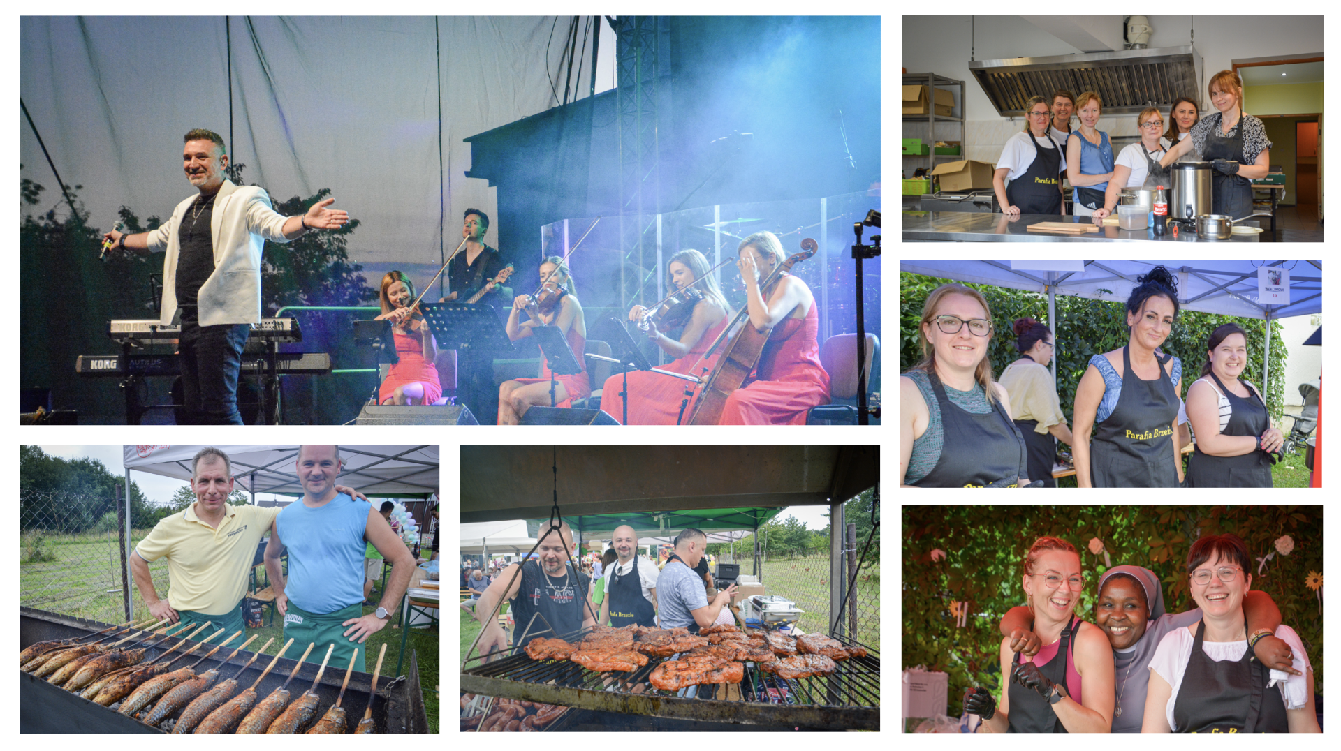 Mateusz Ziółko i setki gości na trzecim festynie parafialnym w Brzeziu [FOTO i WIDEO]