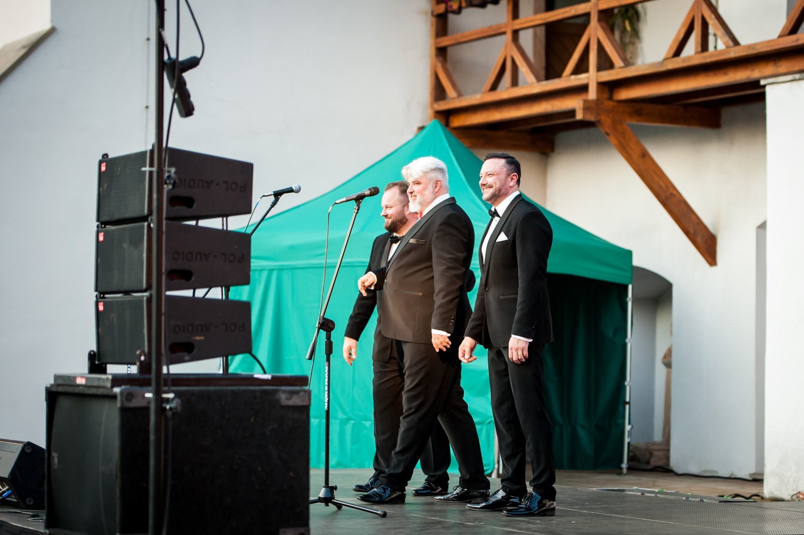 Trzej tenorzy Vincero porwali publiczność na Zamku Piastowskim [FOTO i WIDEO]