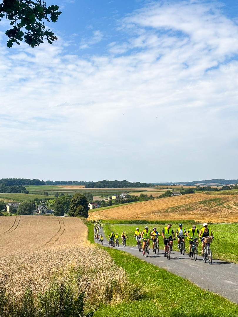 Blisko 100 rowerzystów na 15. Rajdzie Rowerowym w Gminie Krzyżanowice