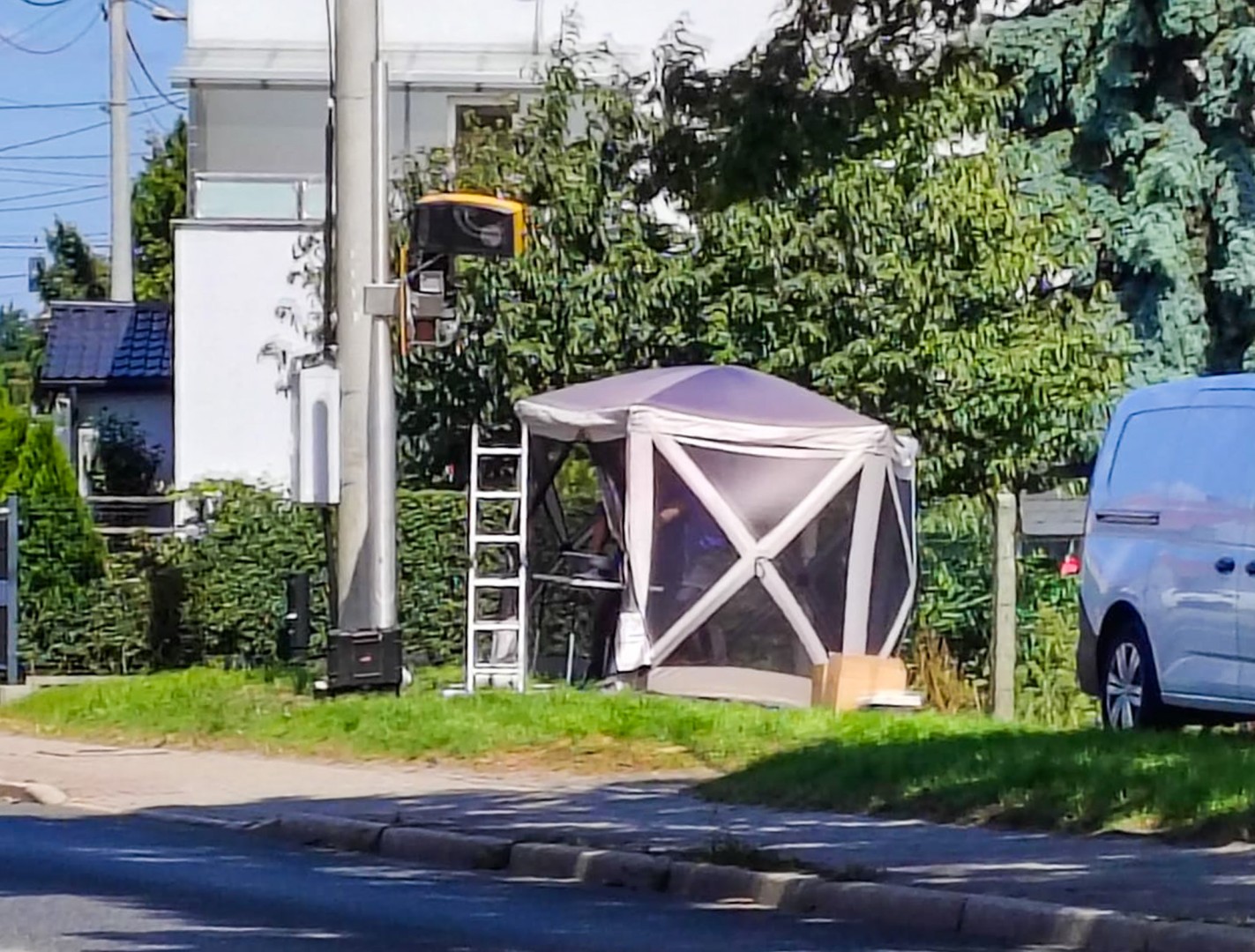 Fotoradar w Raciborzu już zamontowany – ma wyhamować pędzące TIR-y