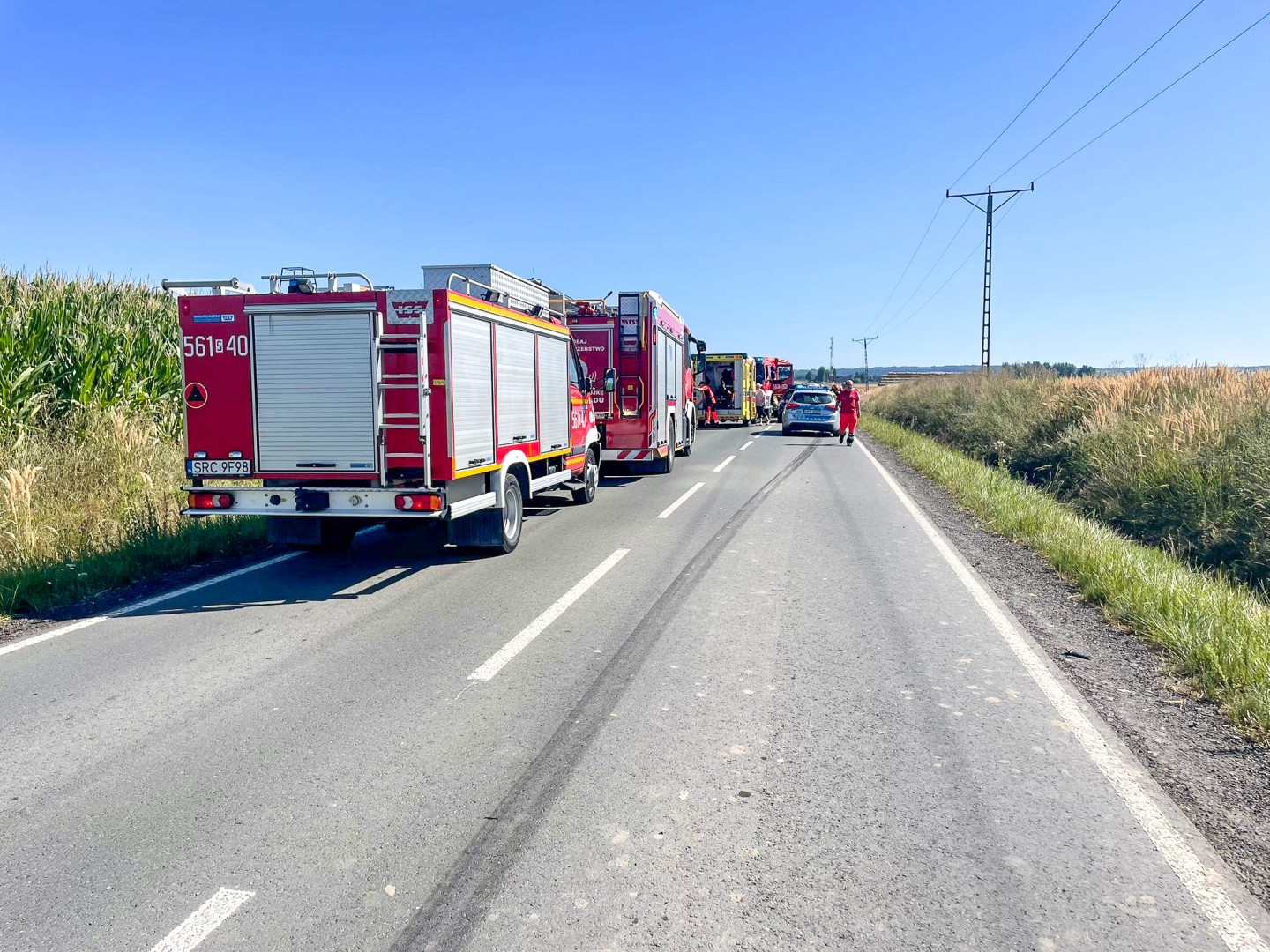 Interwencje strażaków w regionie – od usuwania konarów po pomoc po kolizji drogowej