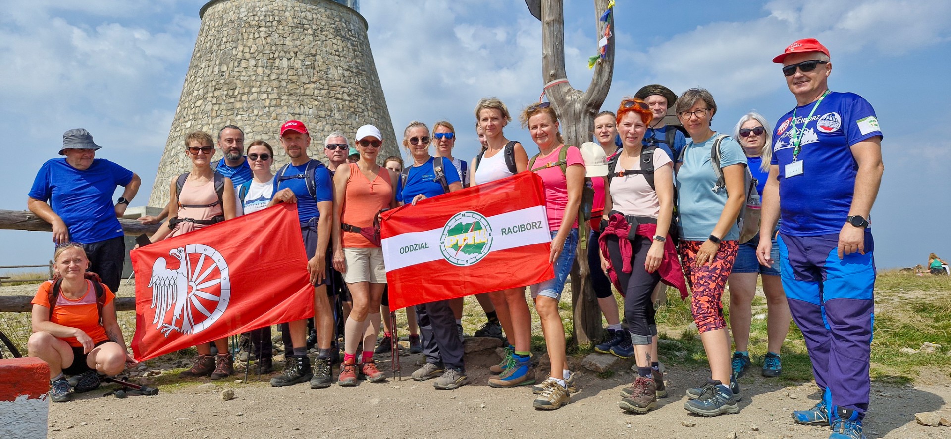 Raciborzanie zdobyli Śnieżnik w ramach górskiej wyprawy PTTK