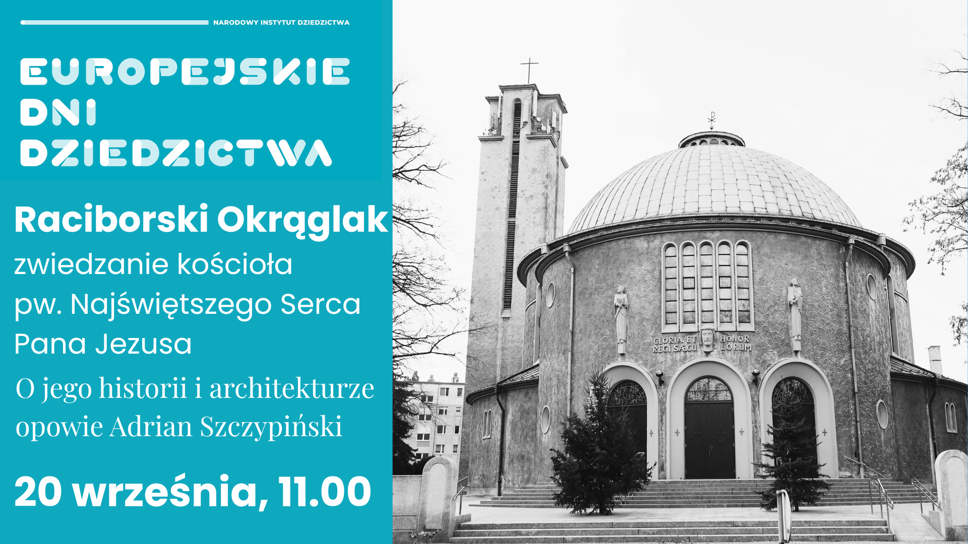 Europejskie Dni Dziedzictwa w Raciborzu: biblioteka zaprasza na zwiedzanie kościoła Najświętszego Serca Pana Jezusa