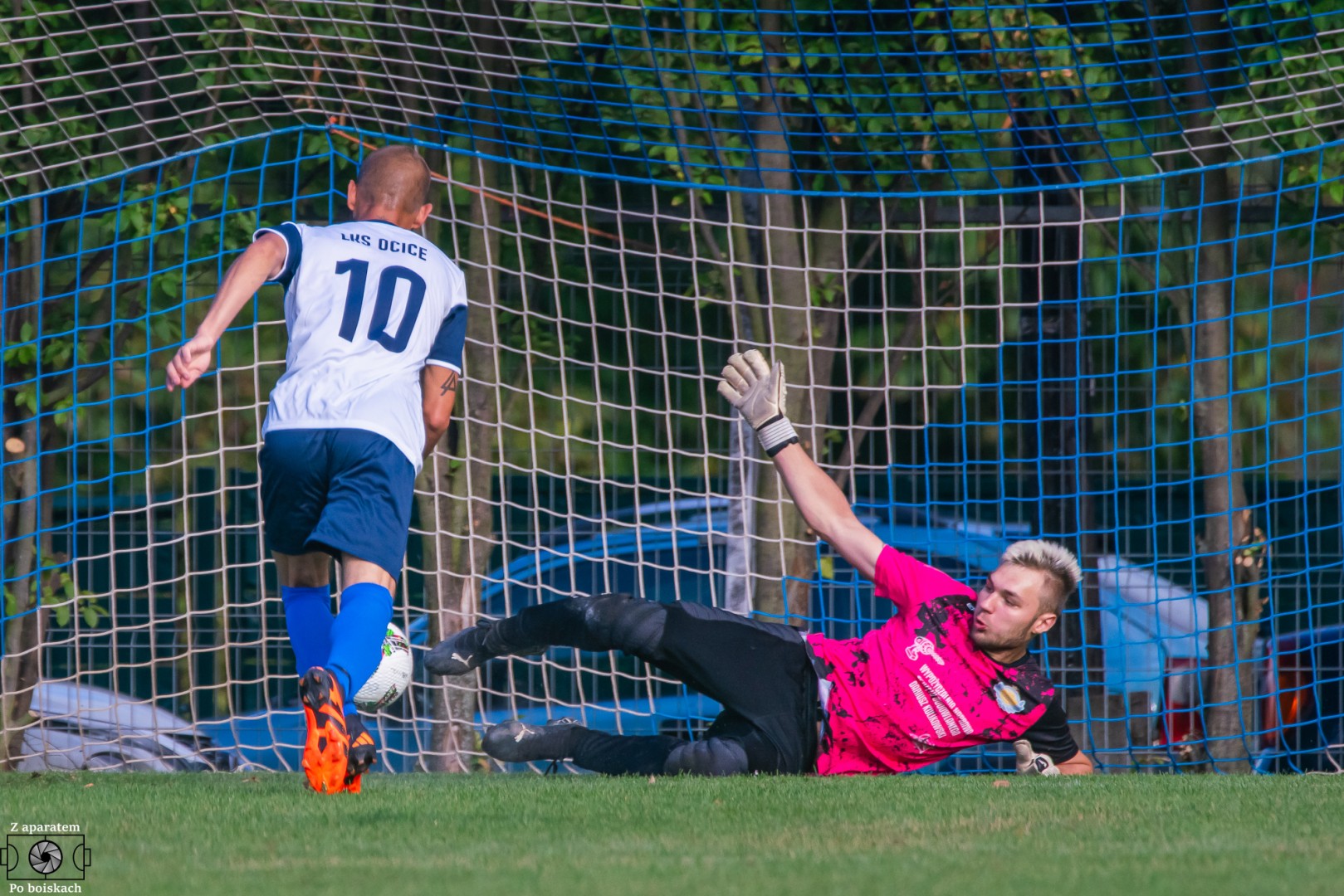 B klasa: Lokomotywa z Tuwima rozjechała Brzezie [FOTO]