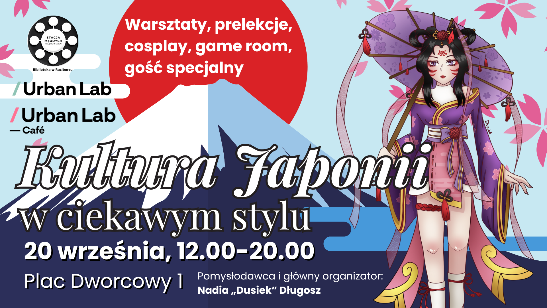 Japonia opanuje Dworzec Kolejowy – już 20 września wyjątkowe wydarzenie w Raciborzu