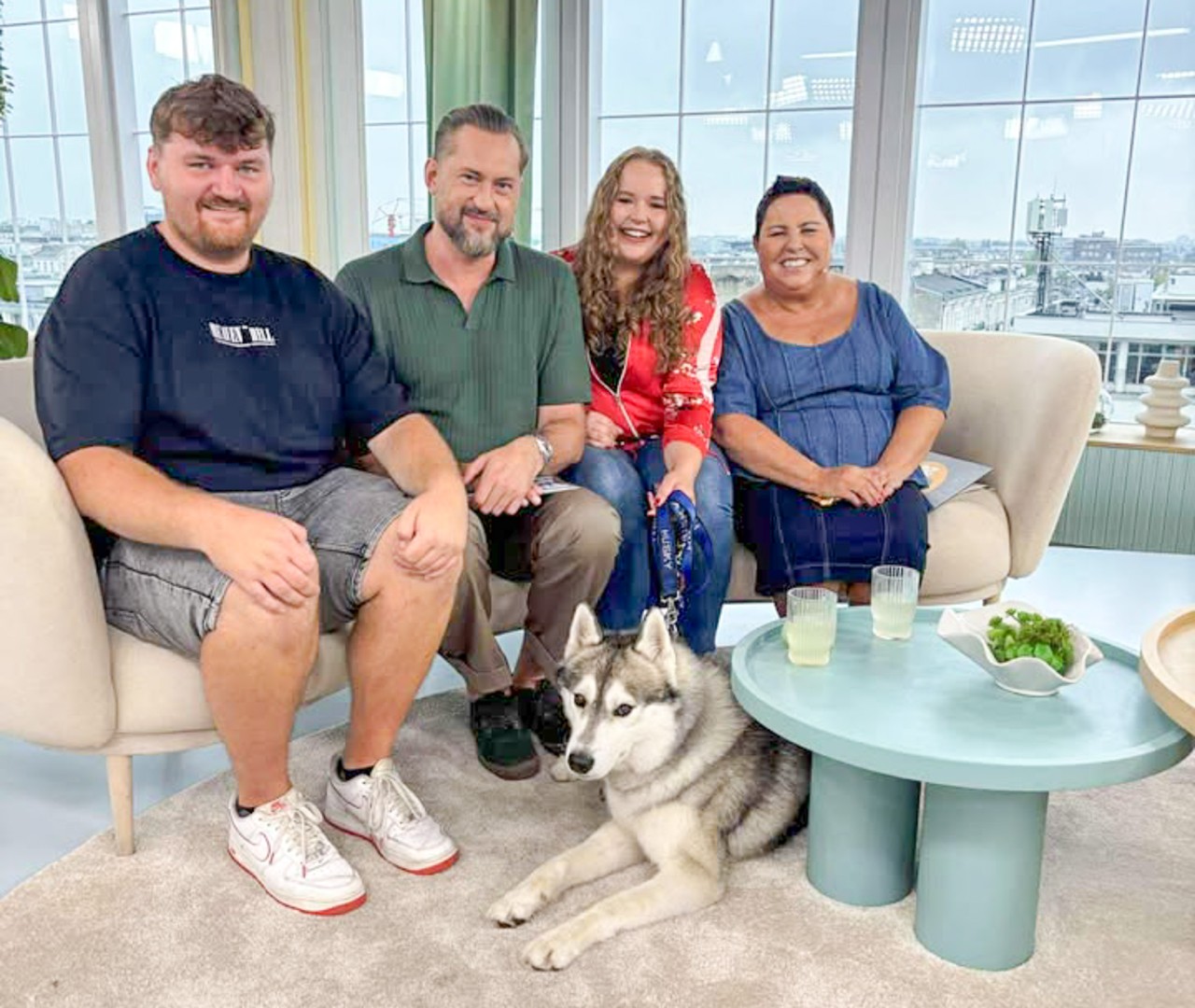 Karolina z Raciborza i jej husky w Dzień Dobry TVN