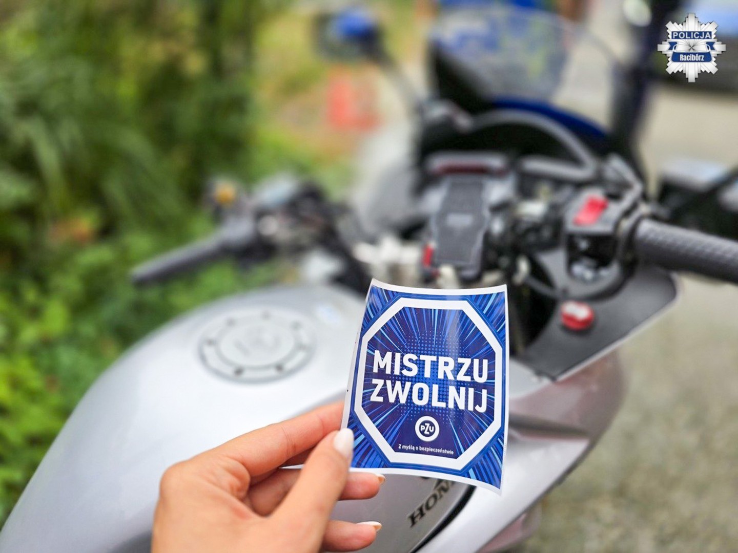 Bezpieczna jazda to mistrzostwo – akcja policji i PZU w Raciborzu