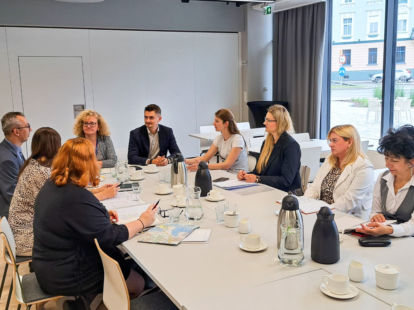 Partnerzy gmin omówili projekt budowy Krajowej Trasy Rowerowej nr 3 – Blue Velo