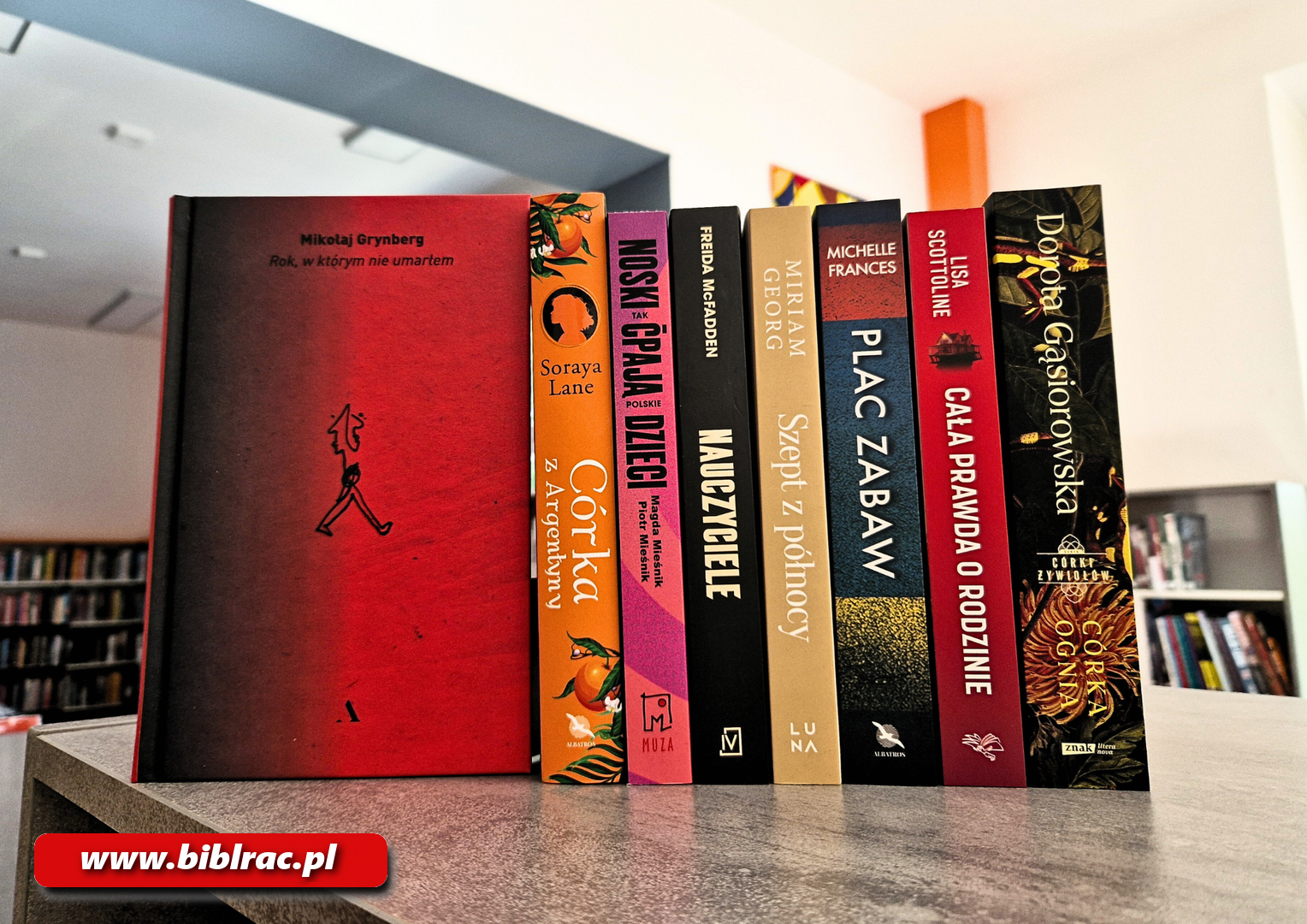 Nowości książkowe w bibliotece