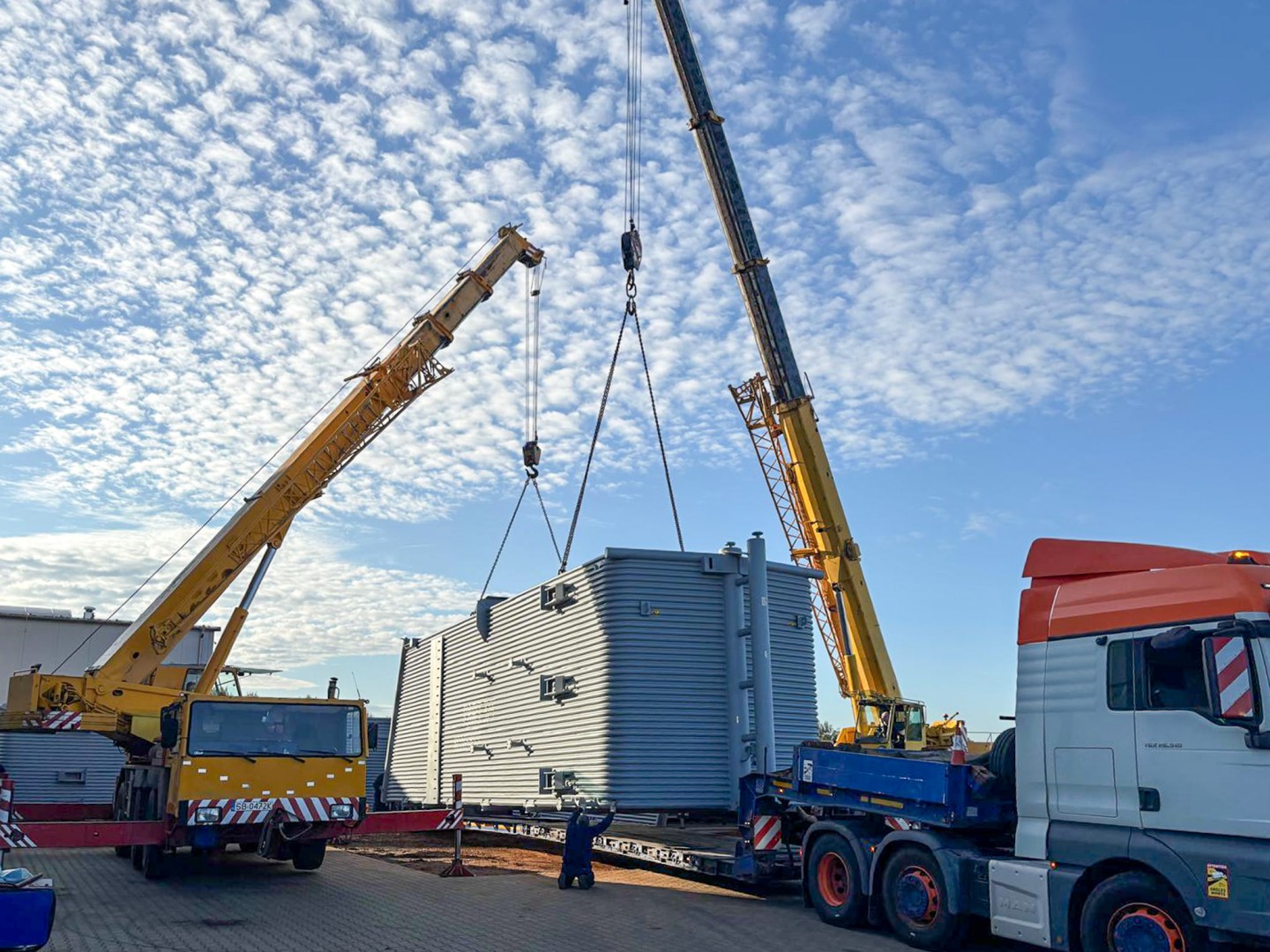 Raciborski gigant w drodze na Ukrainę [FOTO i WIDEO]