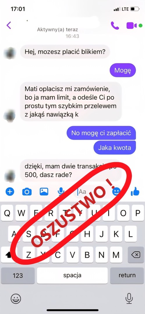 Znajomy na Messengerze poprosił Cię o pożyczkę? Uważaj, to może być oszustwo!
