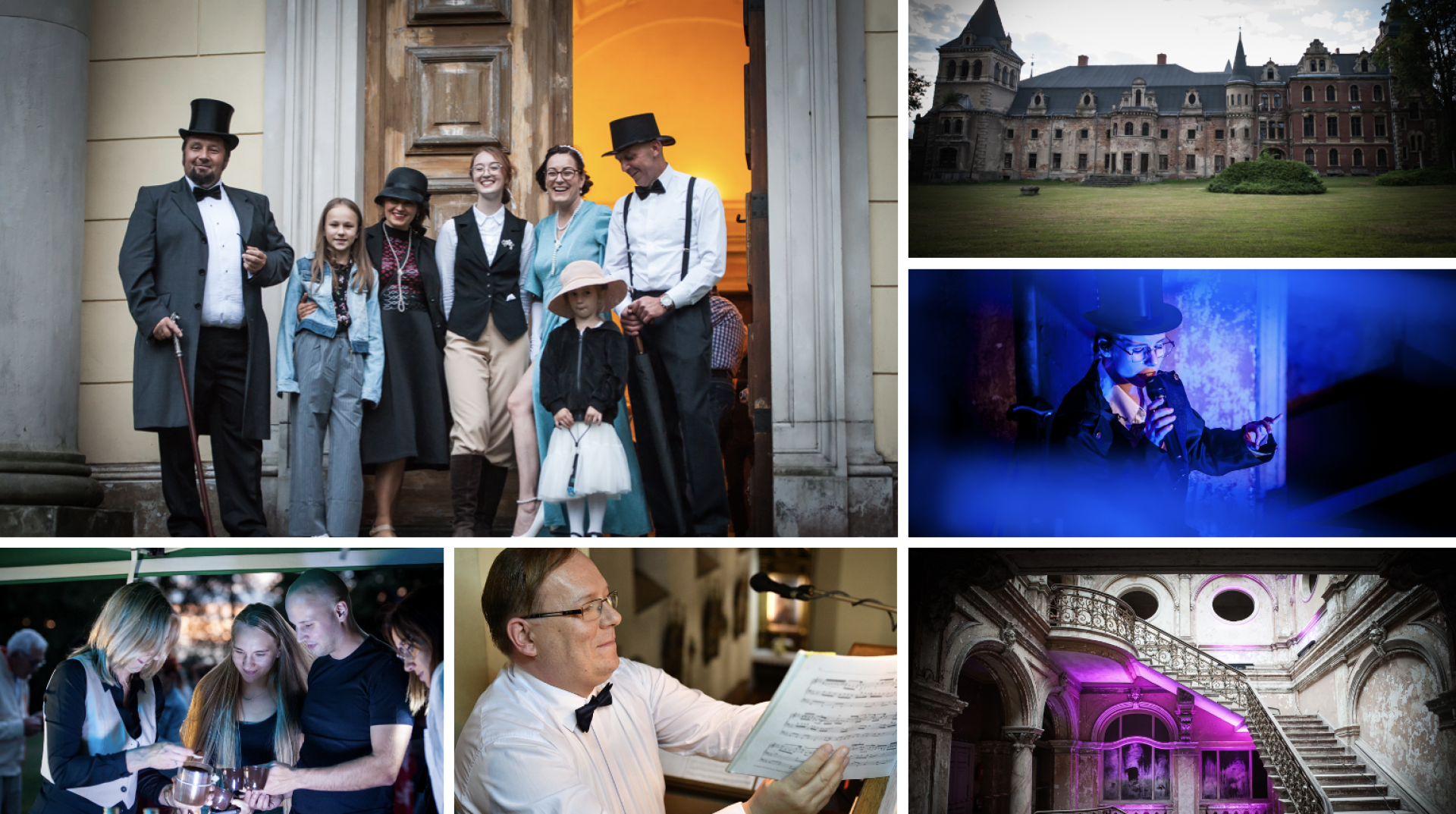 Nocne zwiedzanie pałacu i mauzoleum w Krowiarkach [ZAPROSZENIE]