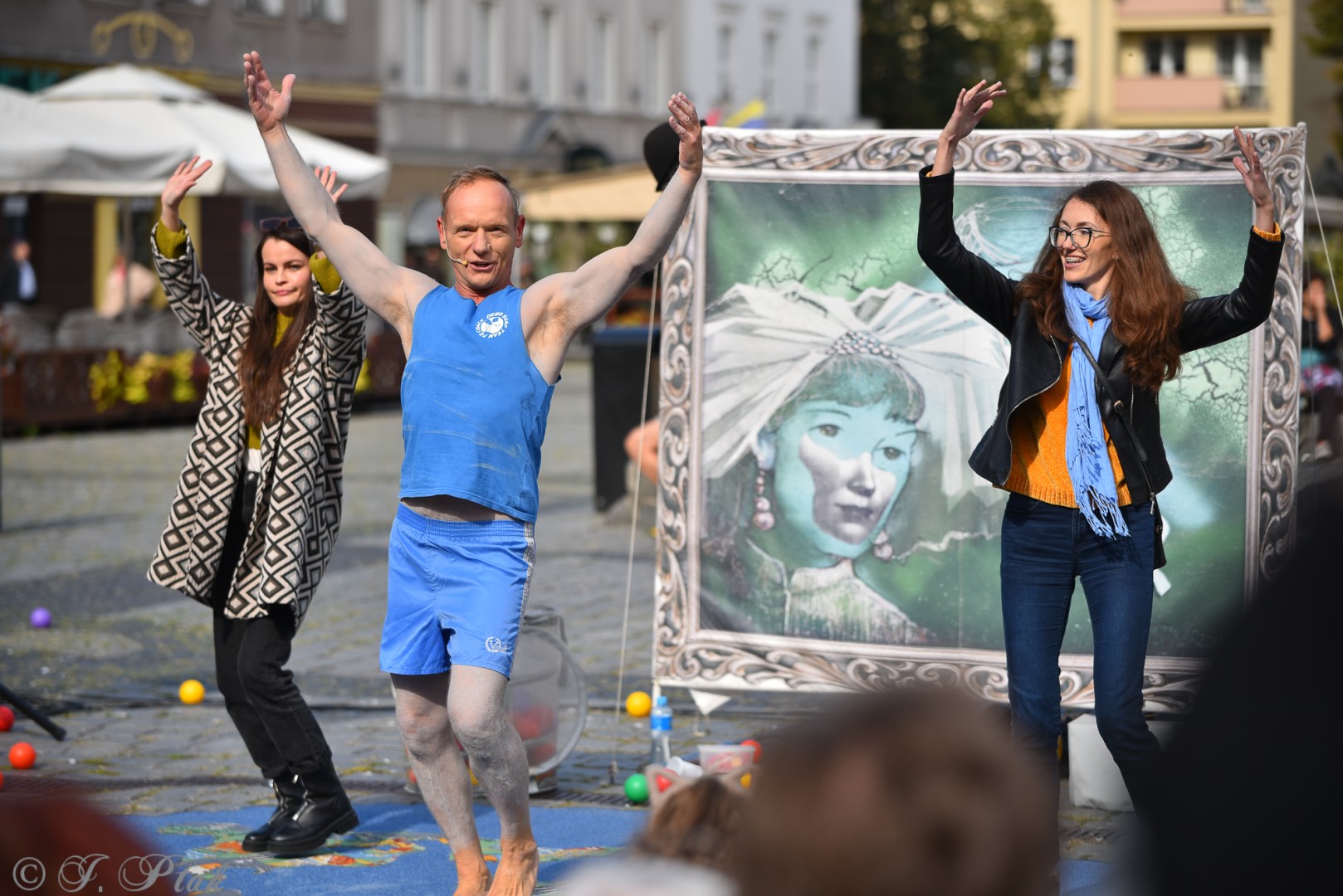 Pozor, už nemôžem - spektakl na raciborskim Rynku [FOTO i WIDEO]