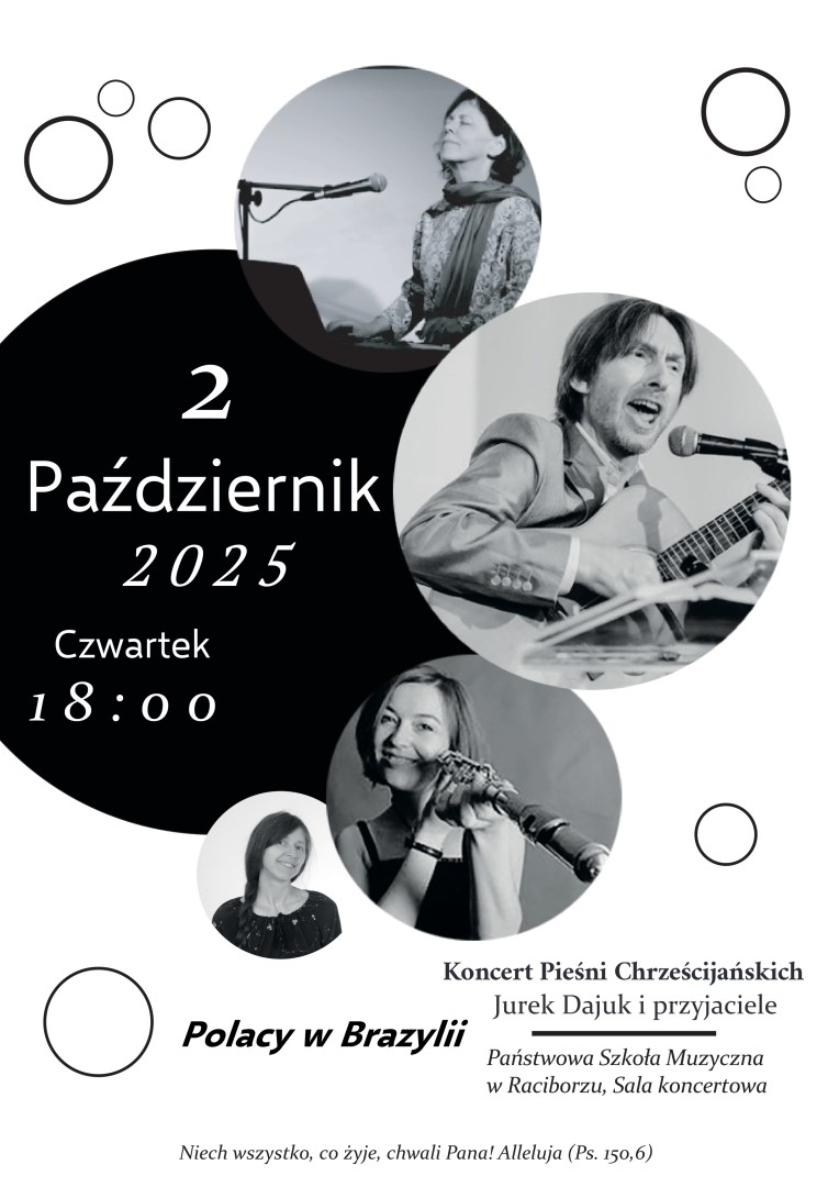 Polacy w Brazylii – koncert pieśni chrześcijańskich w Raciborzu