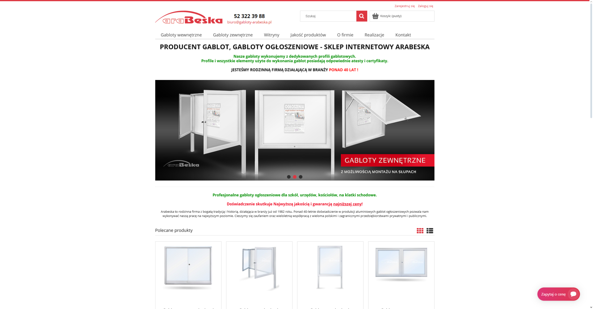 Gabloty ogłoszeniowe wewnętrzne i zewnętrzne - które sprawdzą się lepiej?