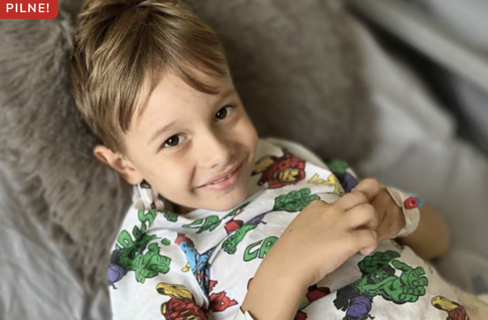 Staś z Raciborza ma 5 lat i dzielnie walczy z nowotworem. Potrzebuje pomocy!