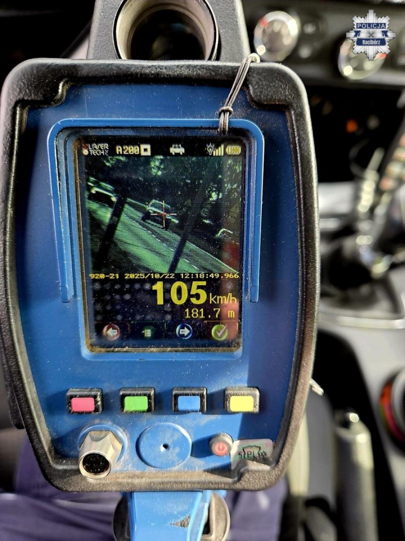 Rażące przekroczenie prędkości na ulicy Piaskowej – obaj kierowcy stracili prawa jazdy