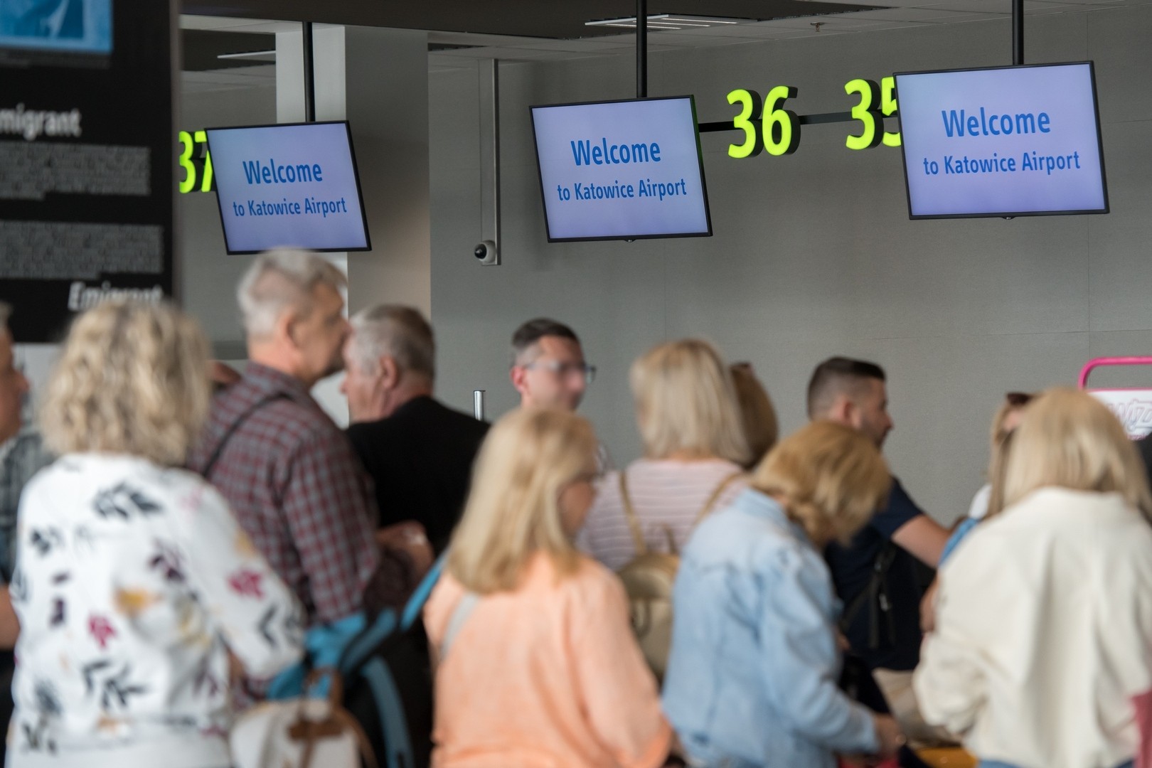Podróż 20 cudzoziemców zakończyła się na lotnisku