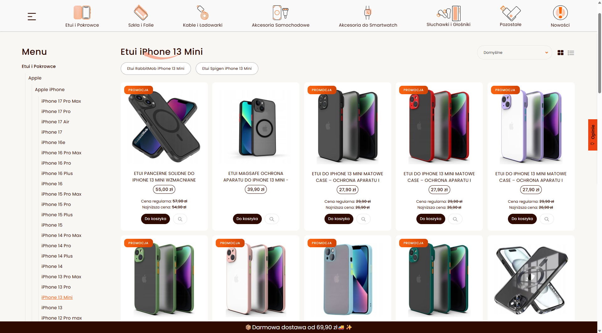 Etui iPhone 13 mini odporne na upadki - przegląd najbardziej wytrzymałych modeli